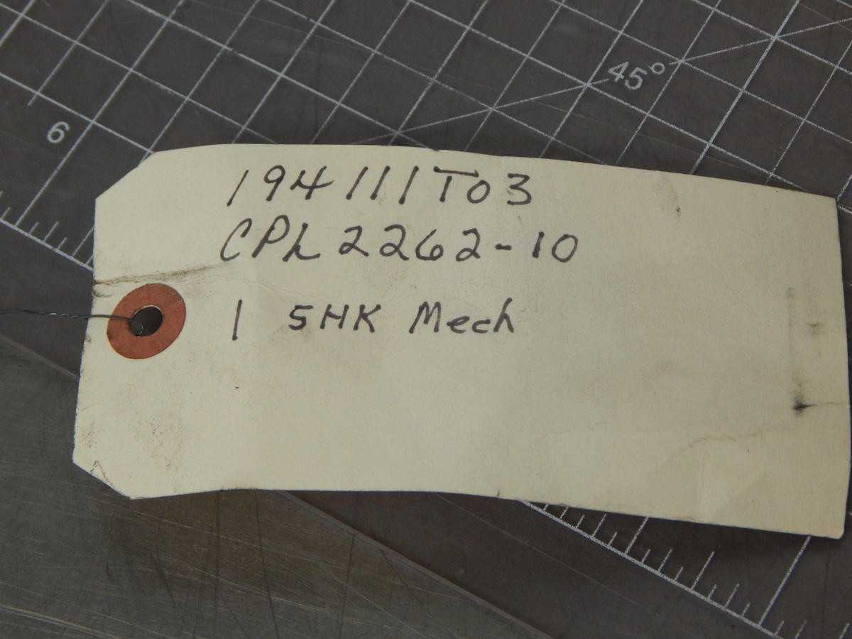 ABB 194111T03 CPL2262-10 CIRCUIT BREAKER OP MECH, SPRING-OPERATING, MV VACUUM CB - CIRCUIT BREAKERS