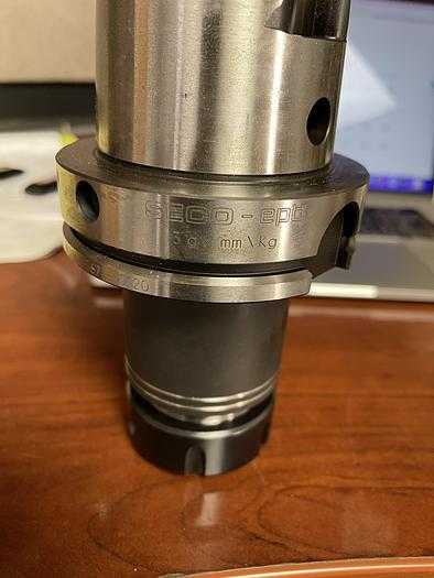SECO ER40 COLLET CHUCK HSK-A 100 4.08KG 120MM 5675 40120 HIGH-PRECISION TOOLHOLDER - TOOL HOLDERS