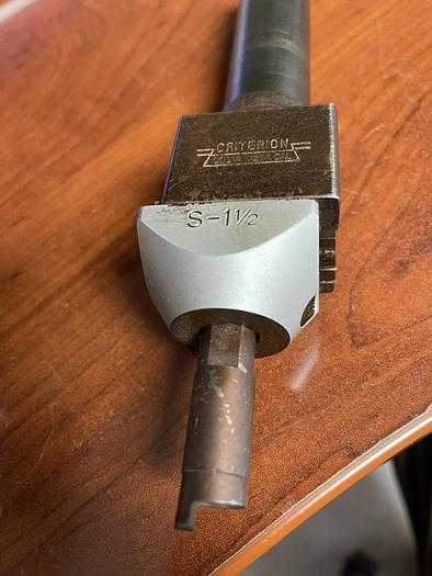 CRITERION S-1-1/2 ADJUSTABLE BORING HEAD, 1" SHANK, 1/2" BAR, 7/8-20 THREAD - TOOL HOLDERS