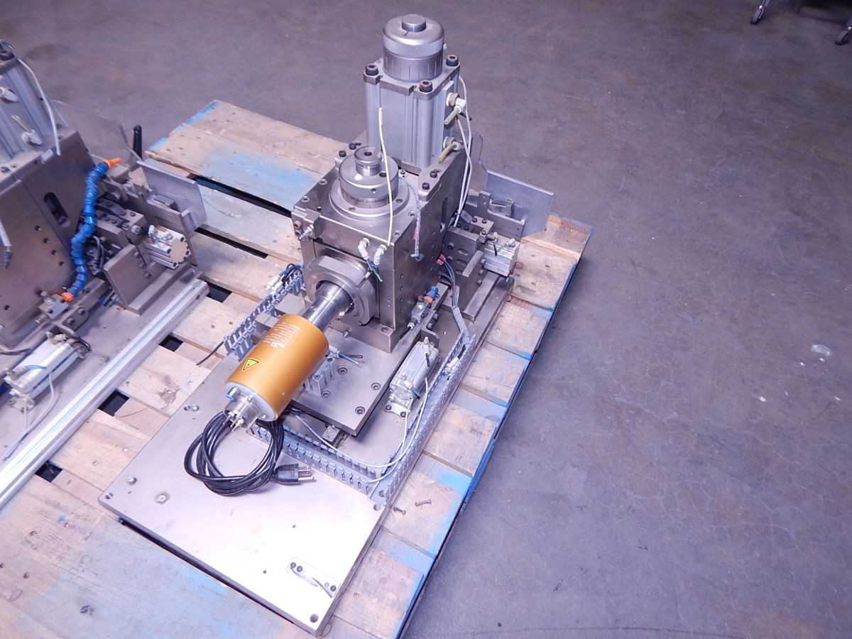 SCHUNK CONDOR II PC B 802 010 502 ULTRASONIC WELDER HEAD WITH TRANSDUCER M6614 - WELDING EQUIPMENT