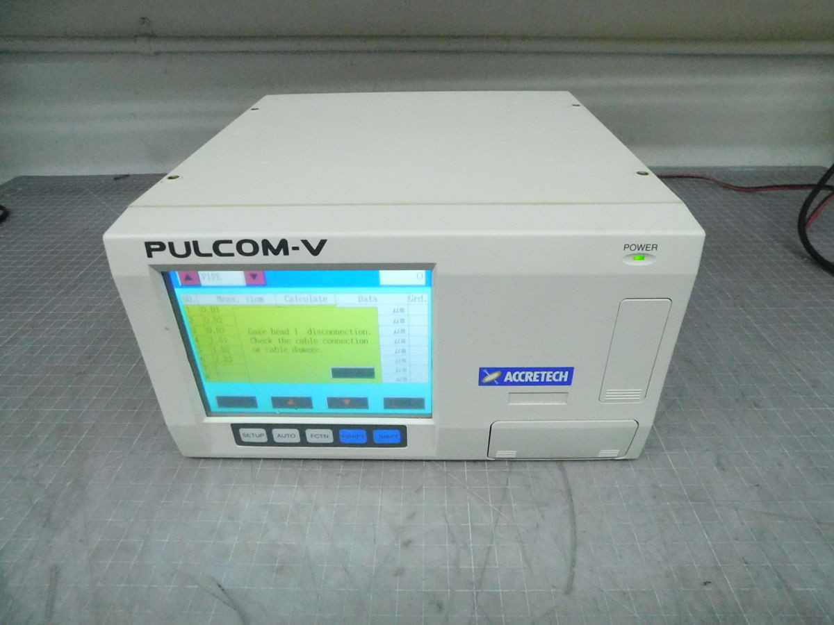 ACCRETECH TOSEI E-PV151121 PULCOM-V CONTROLLER M7011 - OPERATOR CONTROLS