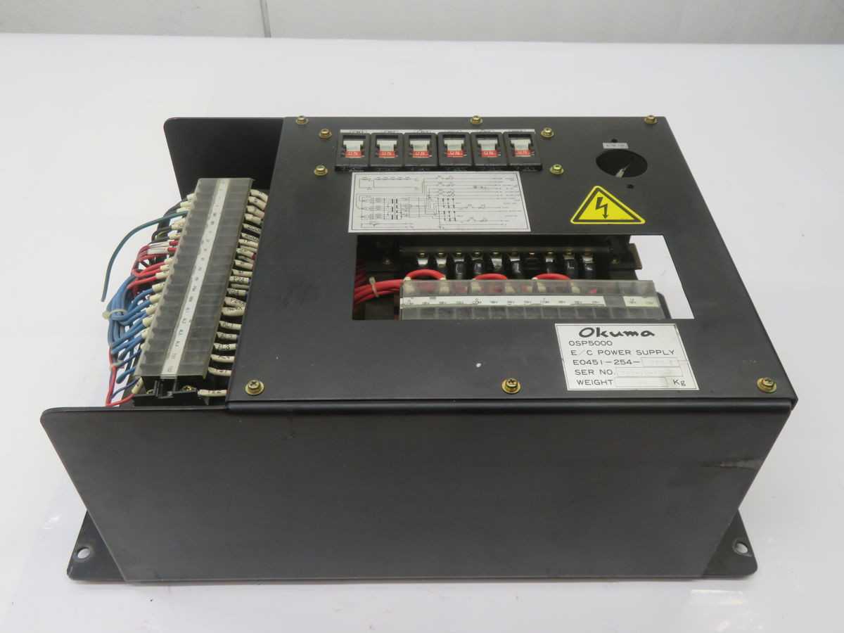 OKUMA OSP5000 POWER SUPPLY T265131 - POWER SUPPLIES