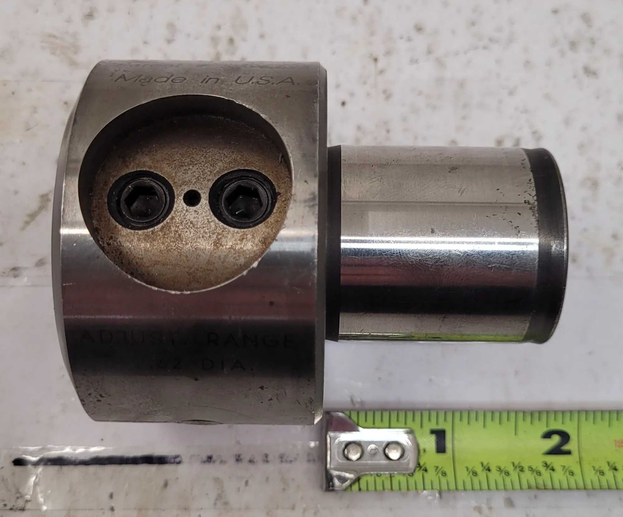 PARLEC PC6-2113 BORING HEAD WITH MICRO ADJUSTMENT, 0.188″ – 0.984″ RANGE - MACHINING ACCESSORIES & TOOLING