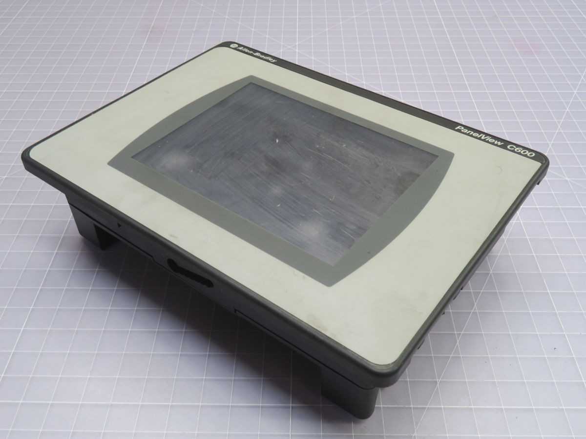 ALLEN BRADLEY 2711C-T6C CONTROL PANEL HMI, 6 INCH TOUCH, 24 VDC POWER, IP65 RATING - OPERATOR INTERFACE PANELS
