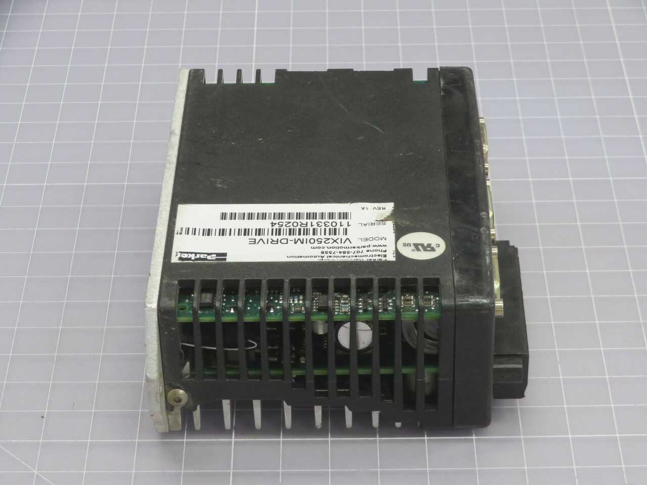 PARKER VIX250IM STEPPER DRIVES, 24-80 VDC INPUT, 4A PEAK, 2.8A RMS CONT, 256 MICROSTEPS, 5 DI, 3 DO - SERVO DRIVES