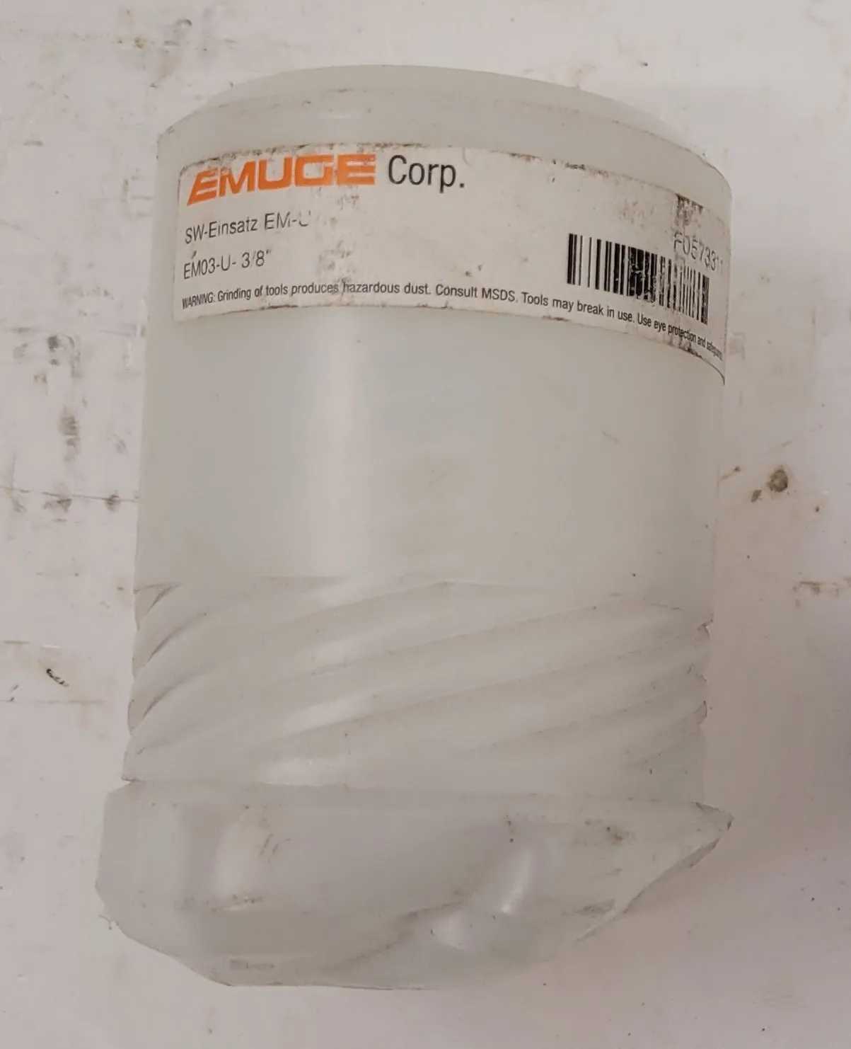 EMUGE QUICK CHANGE TAP ADAPTER F0573311 EM03-U 3/8" - MACHINING TOOLING & PARTS