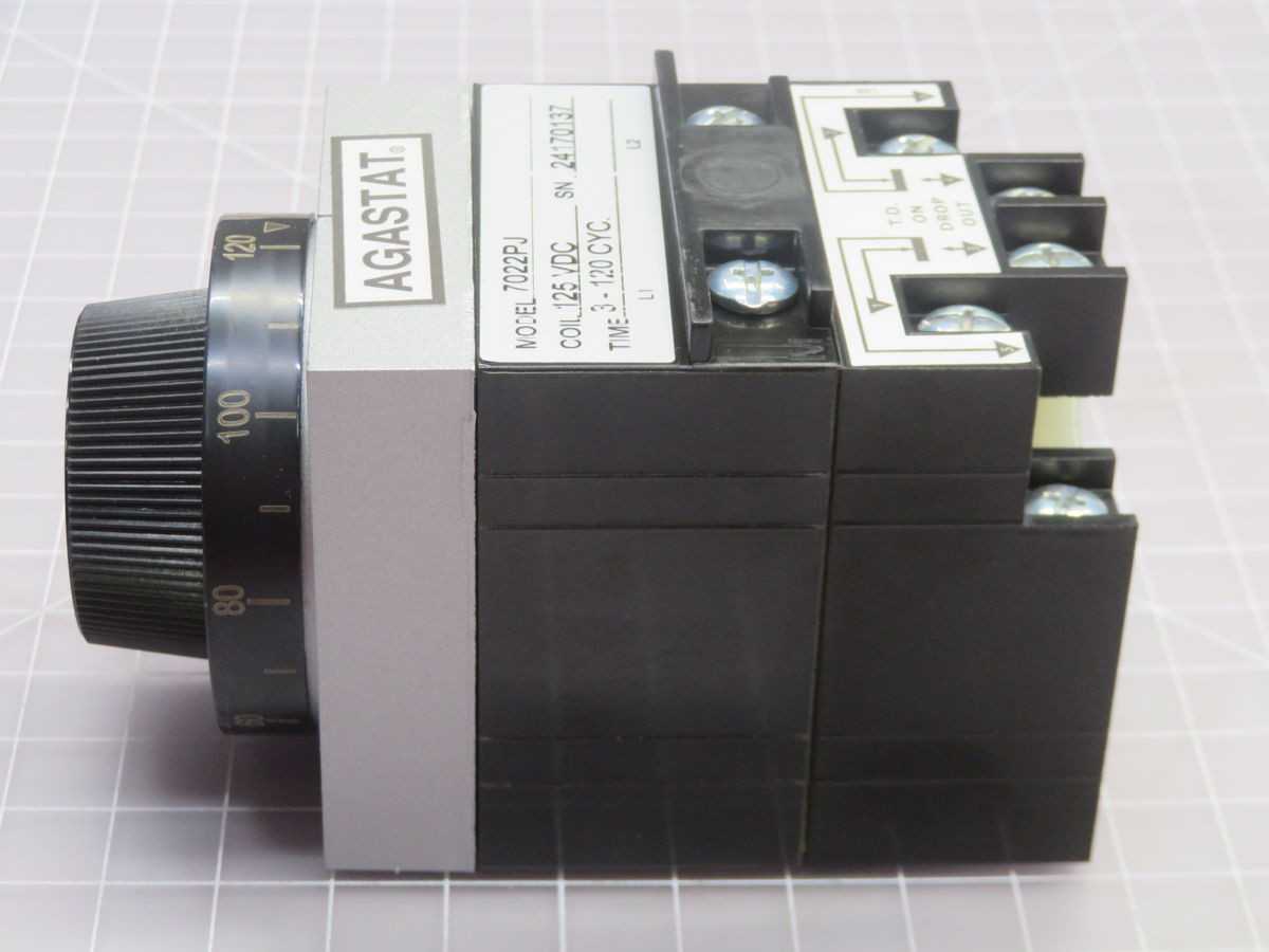 AGASTAT 7022PJ TIME DELAY RELAY T265920 - TIME DELAY RELAY