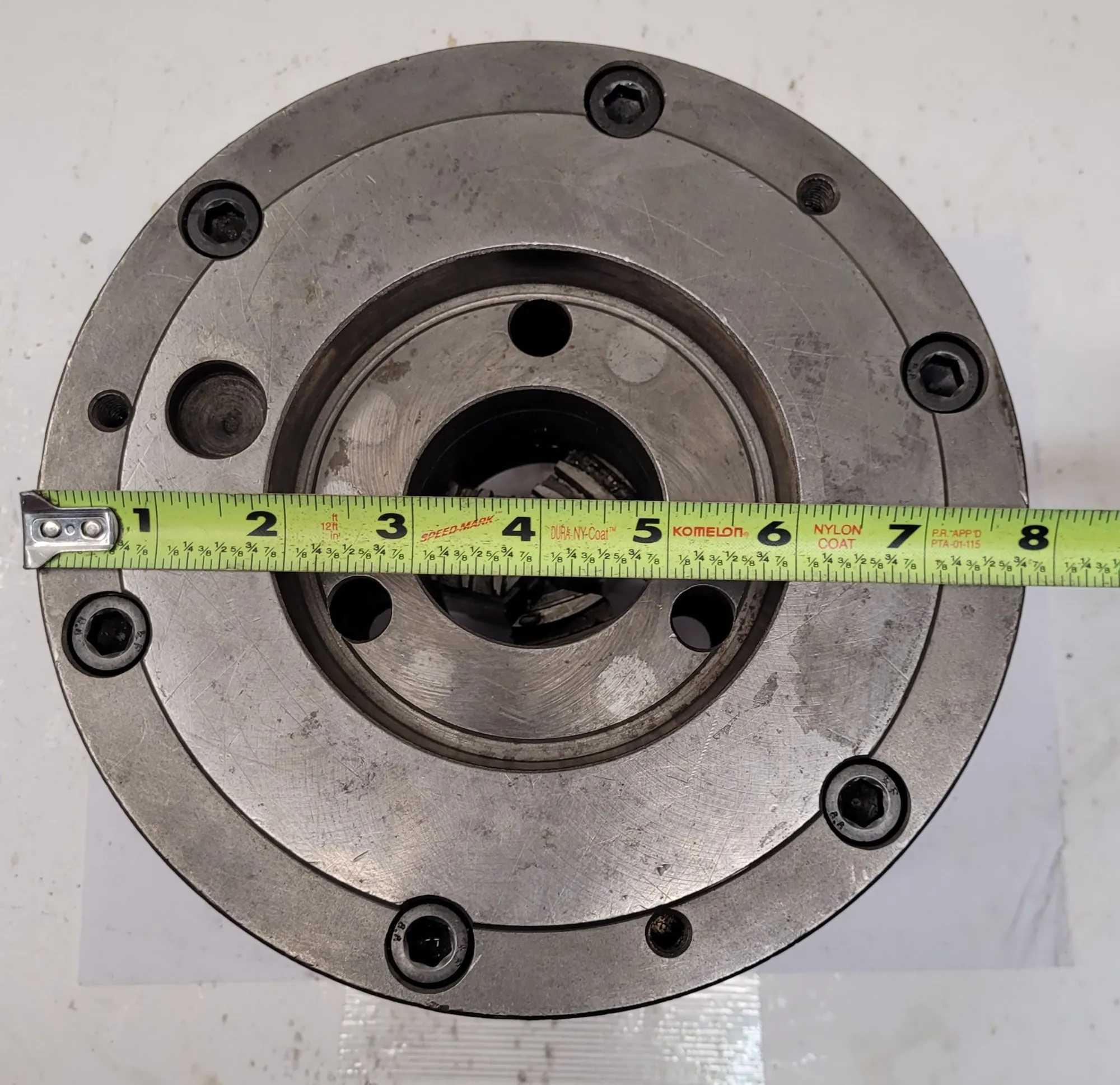 BISON 8" - 3 JAW CHUCK - MACHINING TOOLING & PARTS