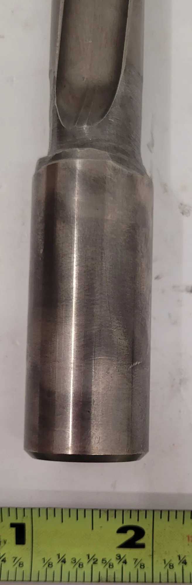 KENNAMETAL INDEXABLE INSERT DRILL, 0.82" DIA, 7-1/2" OAL, 2 FLUTES, STRAIGHT SHANK, 1" SHANK DIA - MACHINE TOOLING