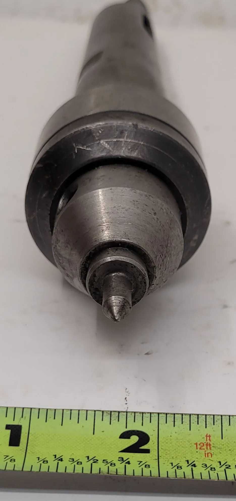 LIVE CENTER, NO.4 MORSE TAPER ADAPTER, 9” OAL - MACHINE TOOLING