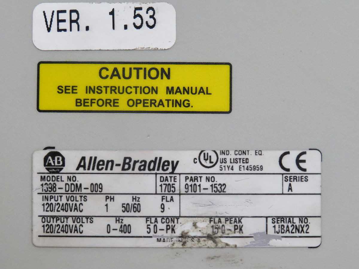 Allen Bradley 1398-DDM-009 Servo Drives, 100-240 VAC, 1 kW Power, 6 A Cont. Current - SERVO DRIVES