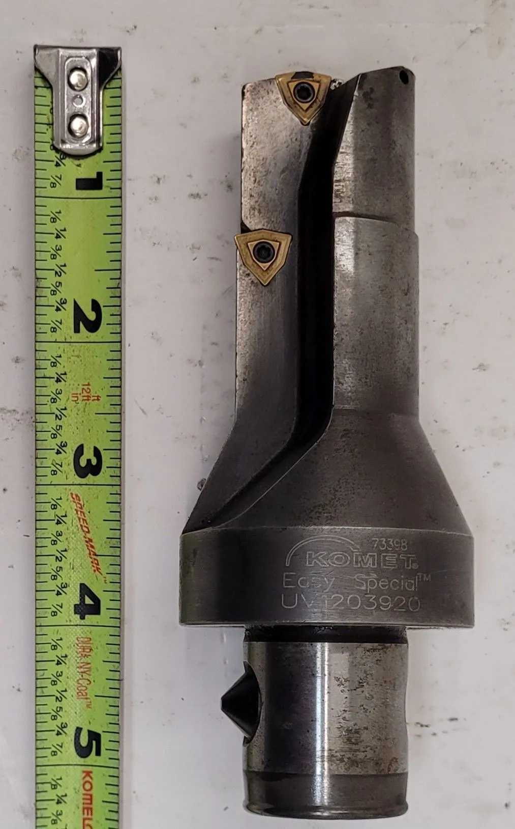 KOMET UV12 03920 INDEXABLE DRILL 5” OAL, 30MM DIAMETER, 2 FLUTES - MACHINE TOOLING