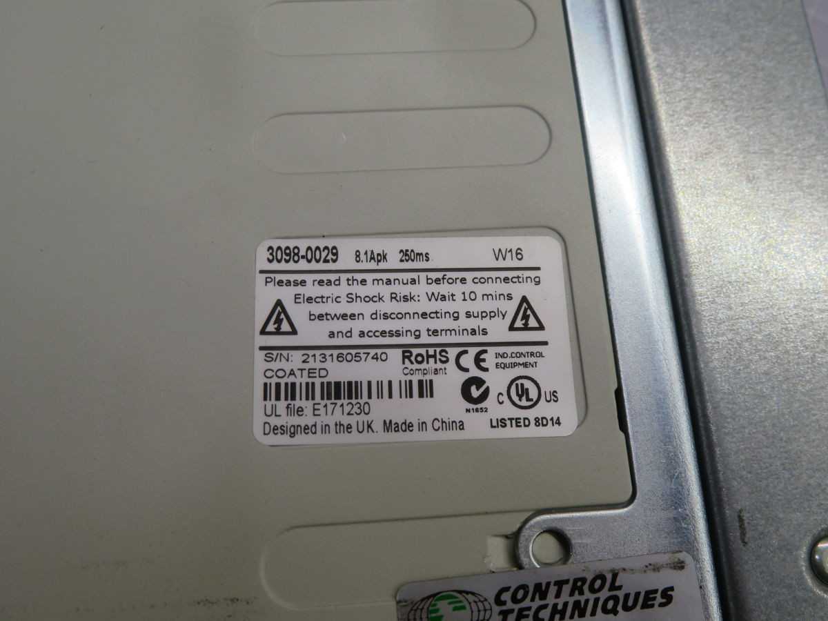 NIDEC DST1402 3098-0029 SERVO DRIVE T264475 - SERVO