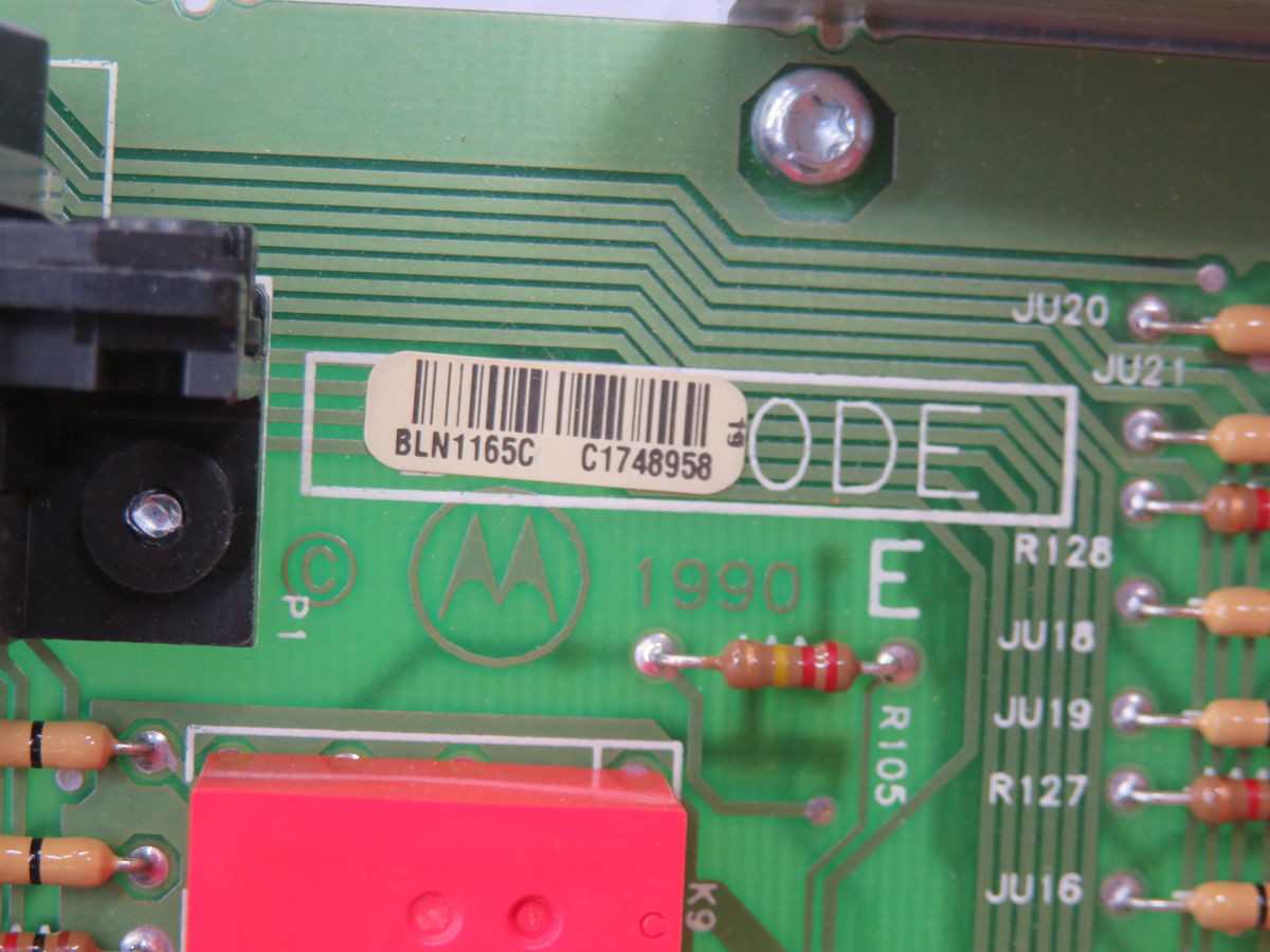 MOTOROLA BLN1165C C1748958 CIRCUIT BOARD T261537 - PCB CIRCUIT BOARDS