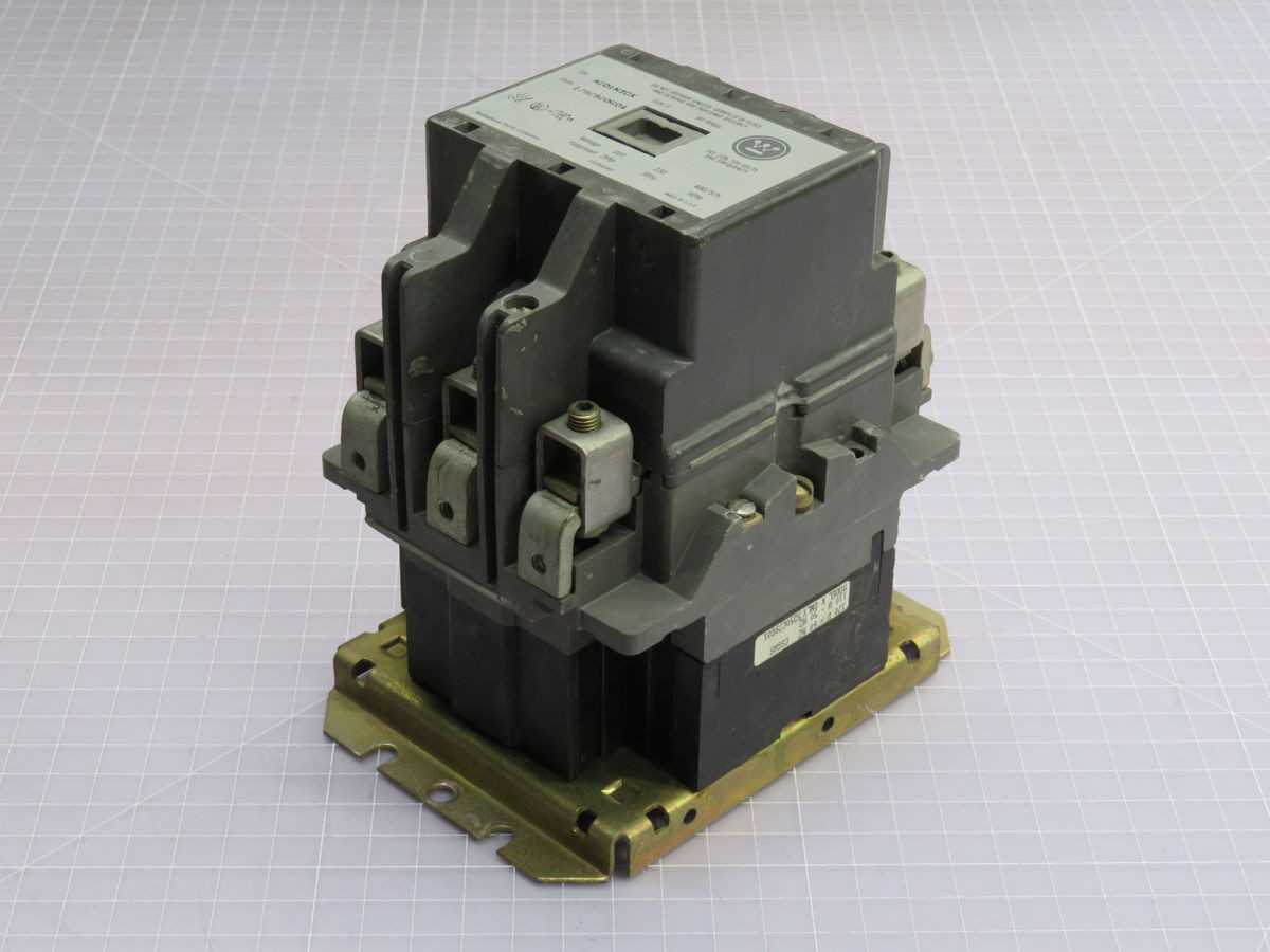 Westinghouse A201K3CX Contactors, 3-Pole Design, 90A Rating, Nema Size 3, 480V Coil, 60 Hz Coil - CONTACTORS