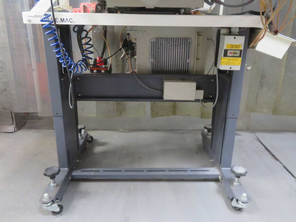 VI.BE.MAC 1010 V4DCS AUTOMATIC BACK POCKET DECORATIVE UNIT - PLANT & FACILITY