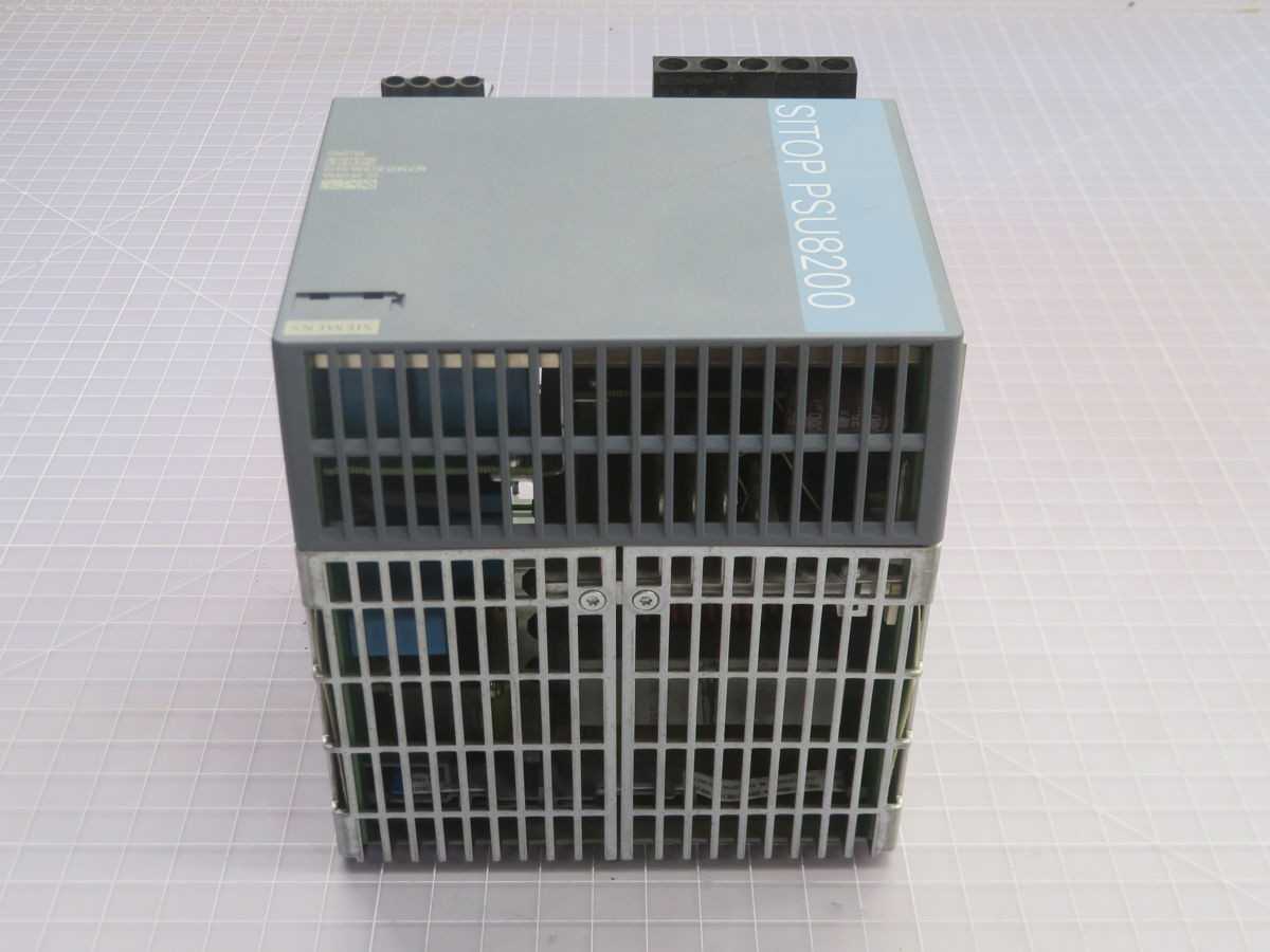 SIEMENS 6EP3437-8SB00-0AYO SITOP PSU8200 POWER SUPPLY T263481 - POWER SUPPLIES