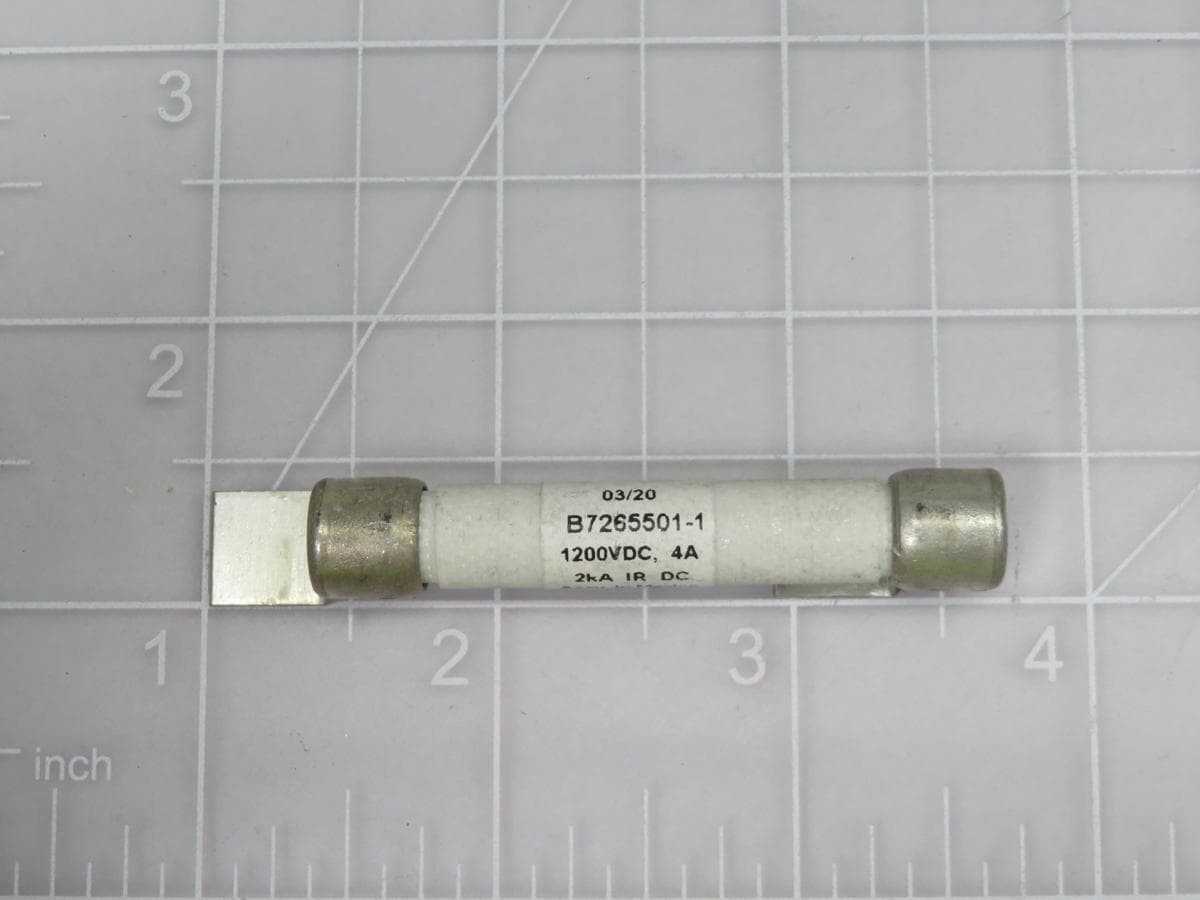 LOT OF 270 MERSEN B7265501-1 FUSE 1200 VDC 4 AMP 2KA IR DC MFG CODE 71424 - FUSES