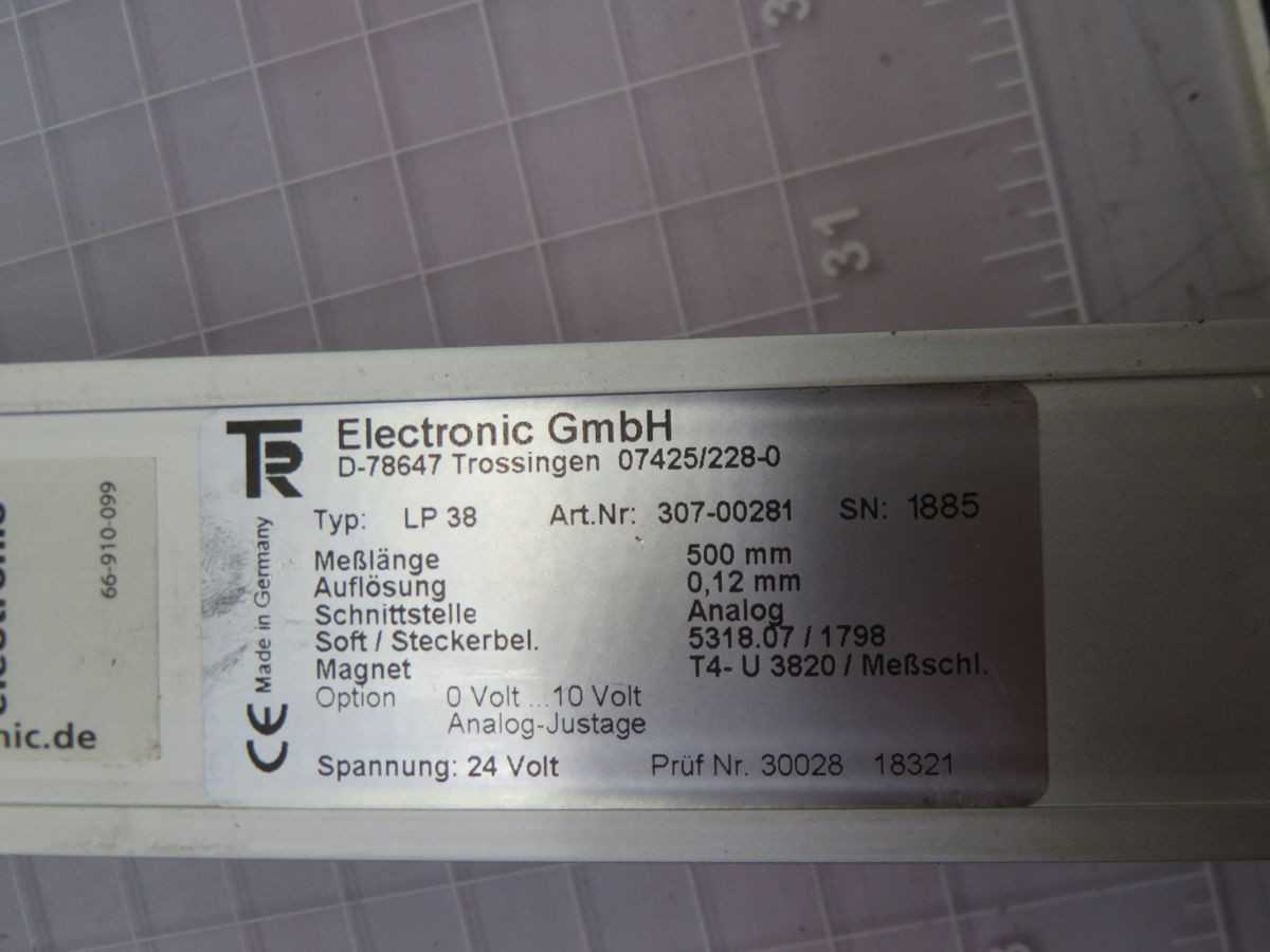 T&R Electronic LP 38 Linear Encoder T264478 - Precision Measurement Tool - SENSORS