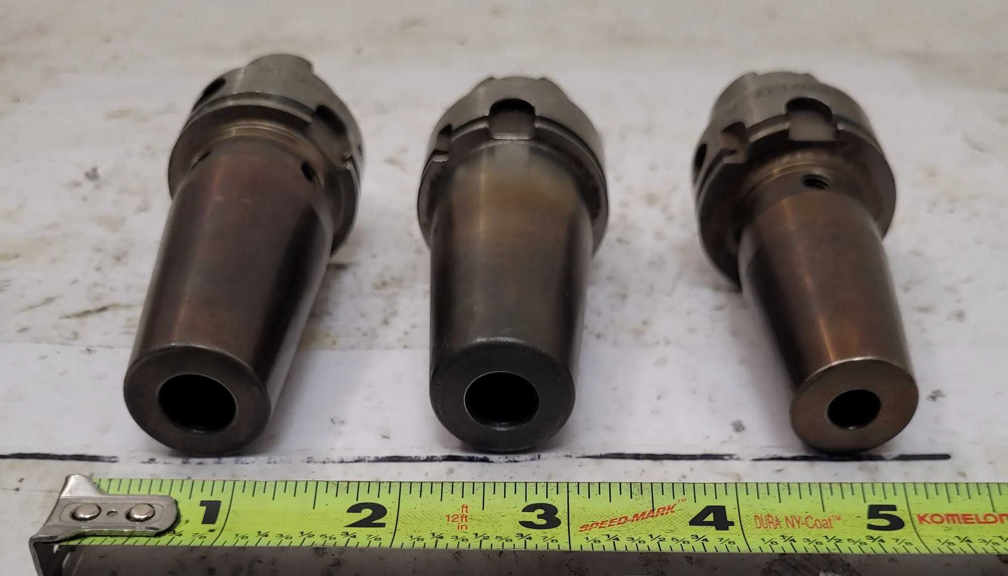 HAIMER HSK40 SHRINK FIT TOOL HOLDER - SET OF 3 (8MM, 11MM, 12MM CLAMPING DIAMETER) - MACHINE TOOLING