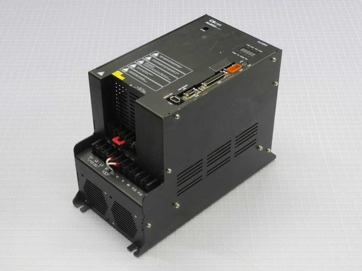 CSCAM SD50ACA-T11004 AC SERVO DRIVE, AC 200V INPUT, 50W POWER, 0.3A OUT CURRENT, 0.8A IN CURRENT - SERVO