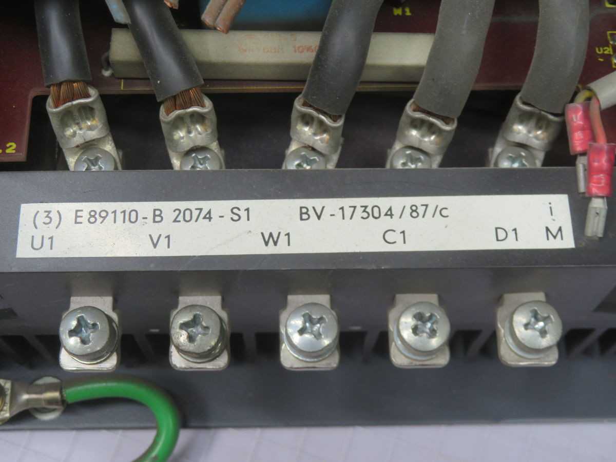 SIEMENS D460/70 MRE-GDE8S30 6RA2226-8DS30 DC MOTOR DRIVE T264037 - DC DRIVES