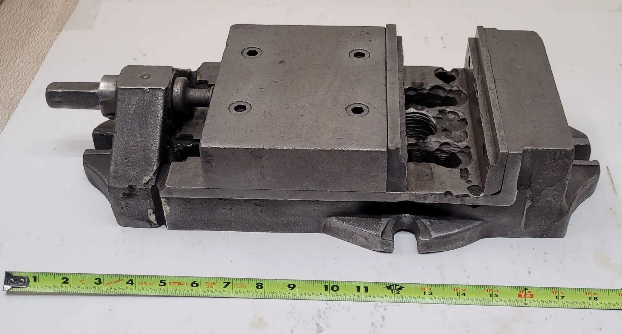 MACHINIST VISE, 6 INCH JAW OPENING - MACHINE TOOLING