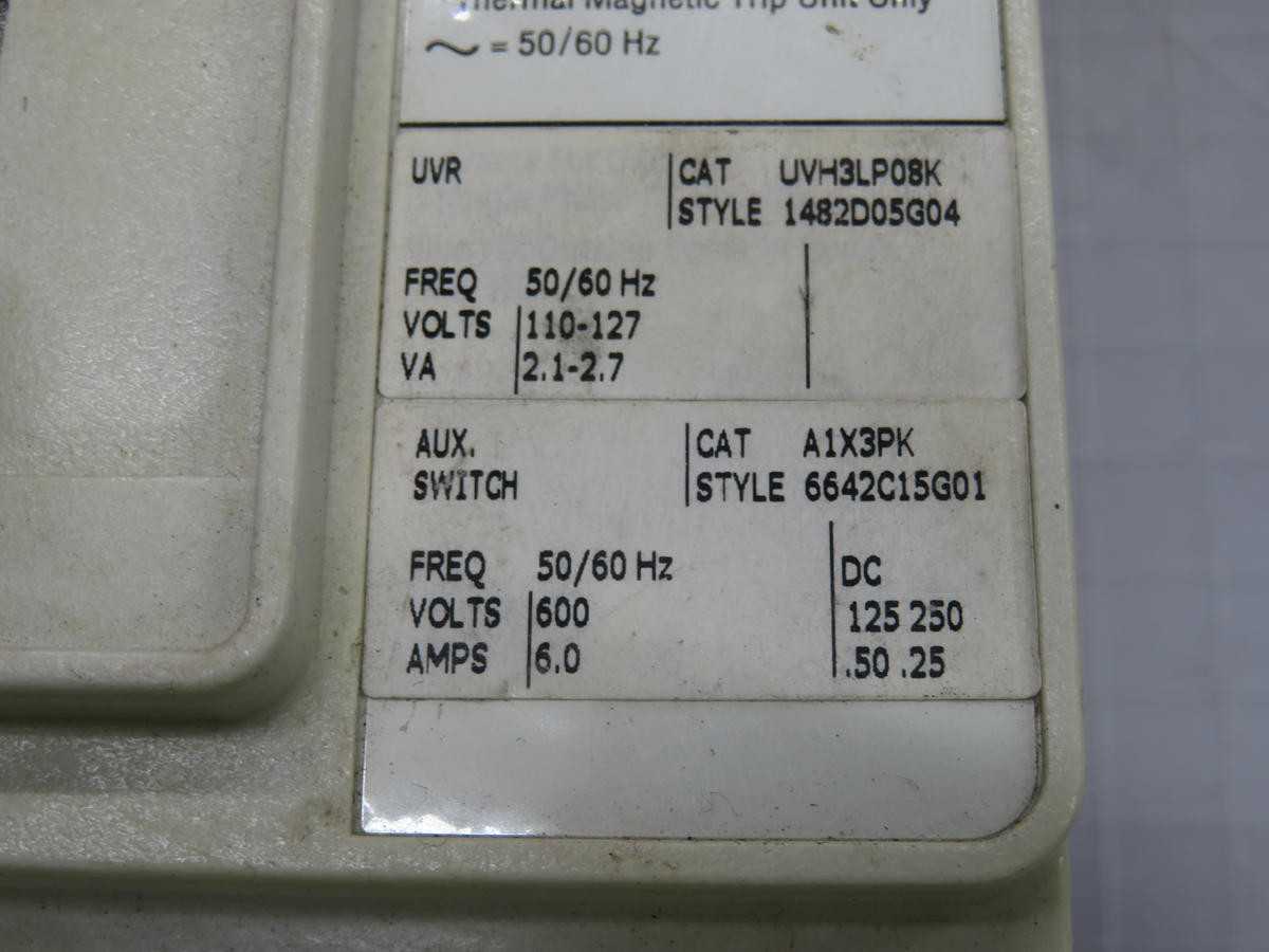 EATON KD3400F CB, 3-POLE, 600 VAC VOLTAGE, 400A MAX CURRENT, DIGITRIP RMS 310 TRIP UNIT - CIRCUIT BREAKERS