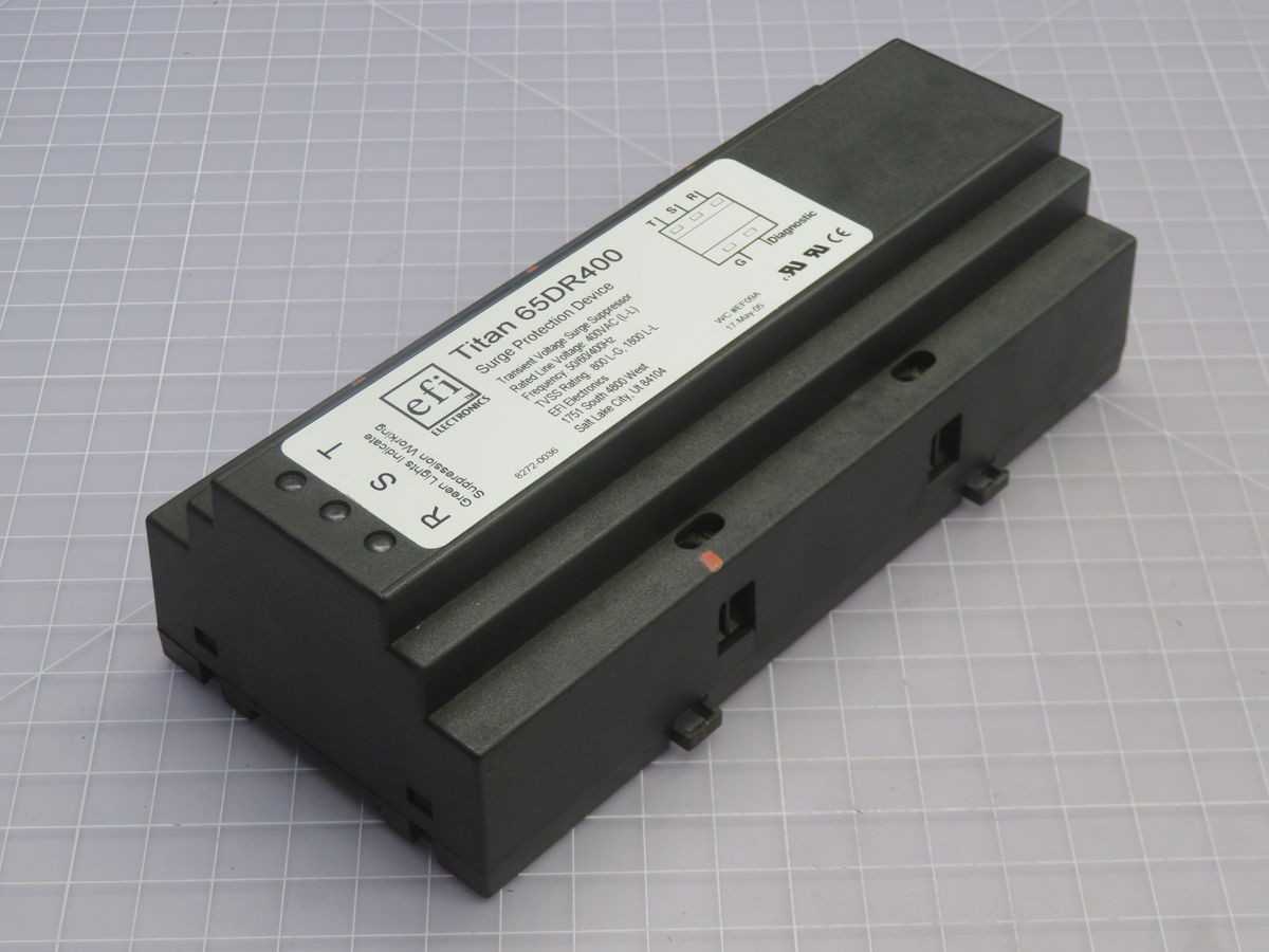 TITAN 65DR400 TRANSIENT VOLTAGE SURGE SUPPRESSOR T263393 - SURGE SUPPRESSOR