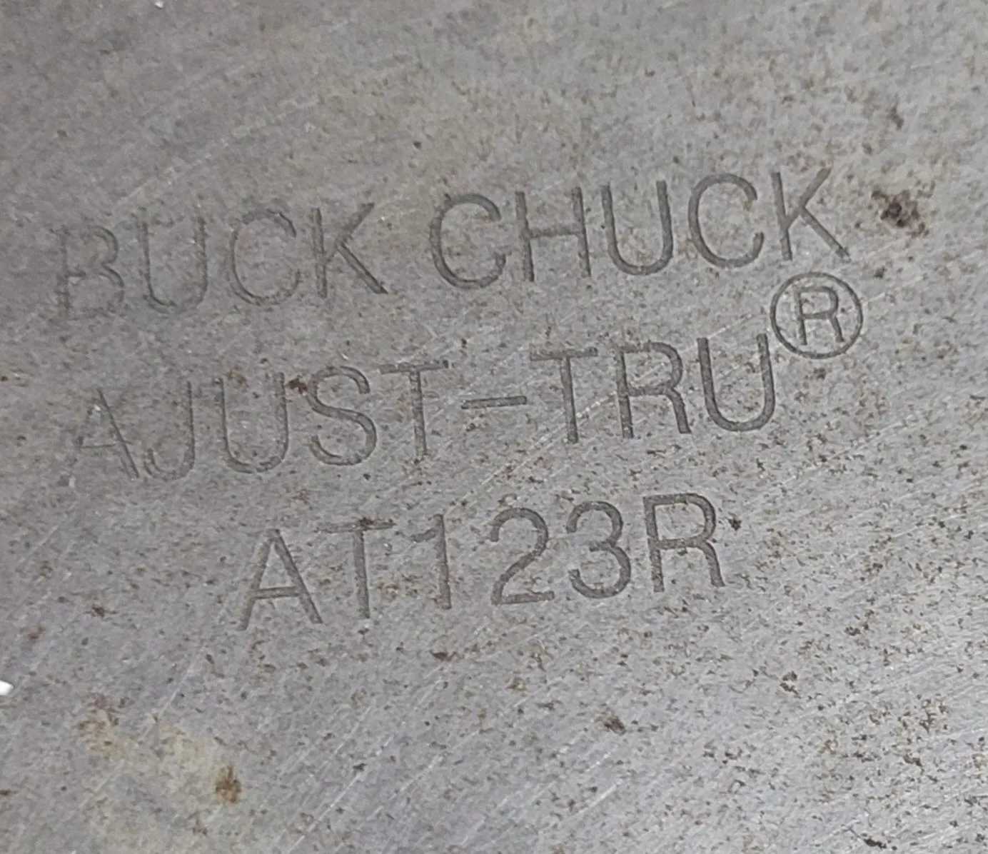 BUCK AT123RC 12" 3 JAW AT MANUAL LATHE CHUCK - MACHINING TOOLING & PARTS