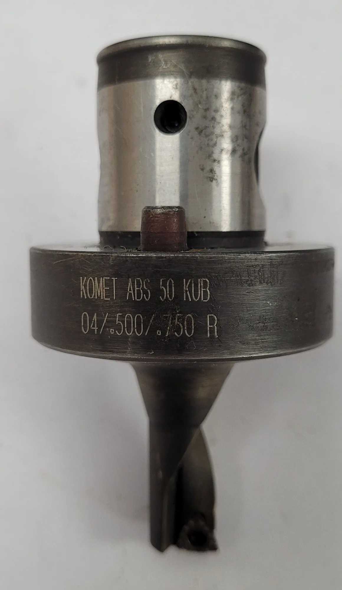 KOMET V3211270 ABS 50 KUB INDEXABLE INSERT DRILL .500" DIA 1.10" SHANK 3.5" OAL - MACHINING TOOLING & PARTS