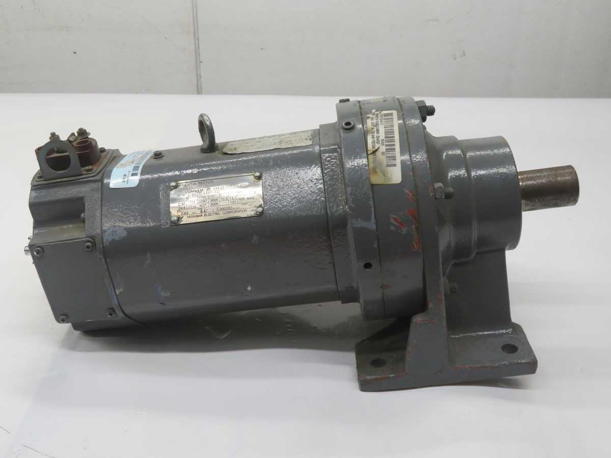 YASKAWA UGMMEM-25 MINERTIA MOTOR T265115 - ELECTRIC MOTORS
