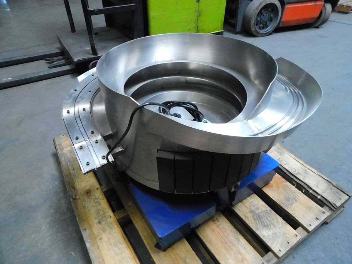 Service Engineering 24277-1-3 Vibratory Bowl Feeder, 24 In Diameter, 120 VAC, 1-Phase Power - VIBRATORY FEEDER