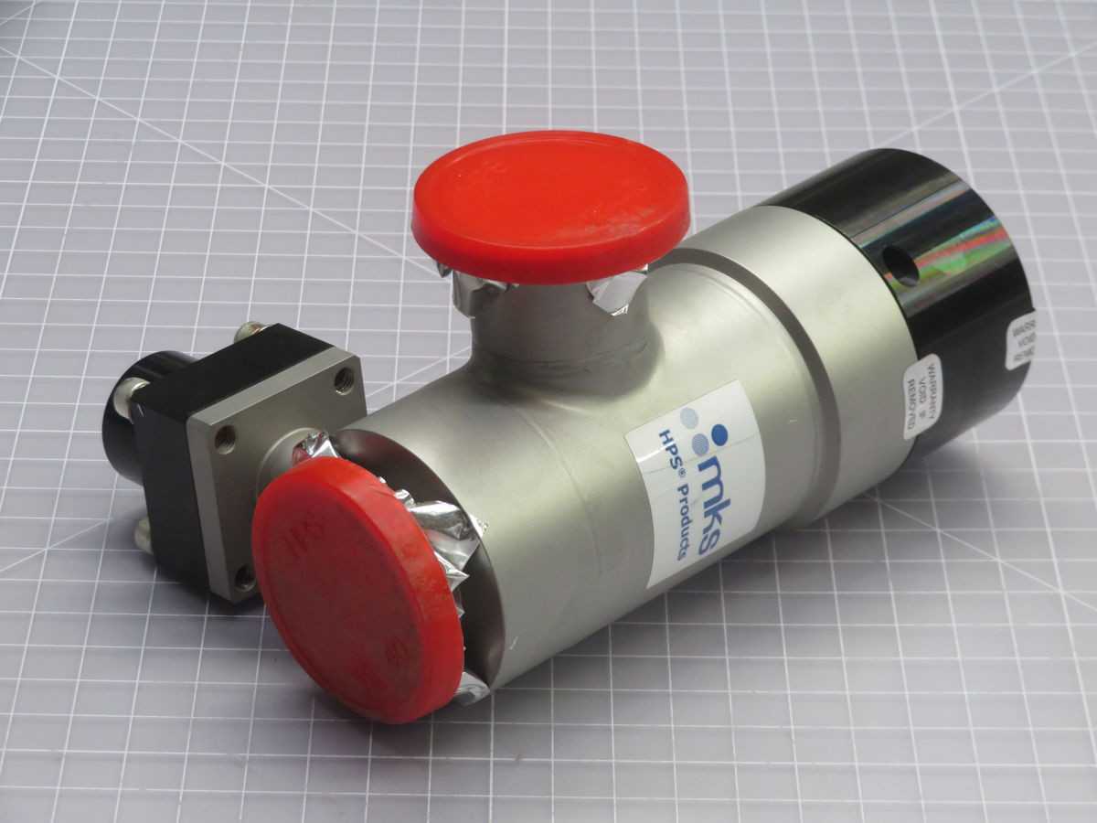 MKS 1075307 796-801289-003 ANGLE VACUUM VALVE T264859 - VALVES