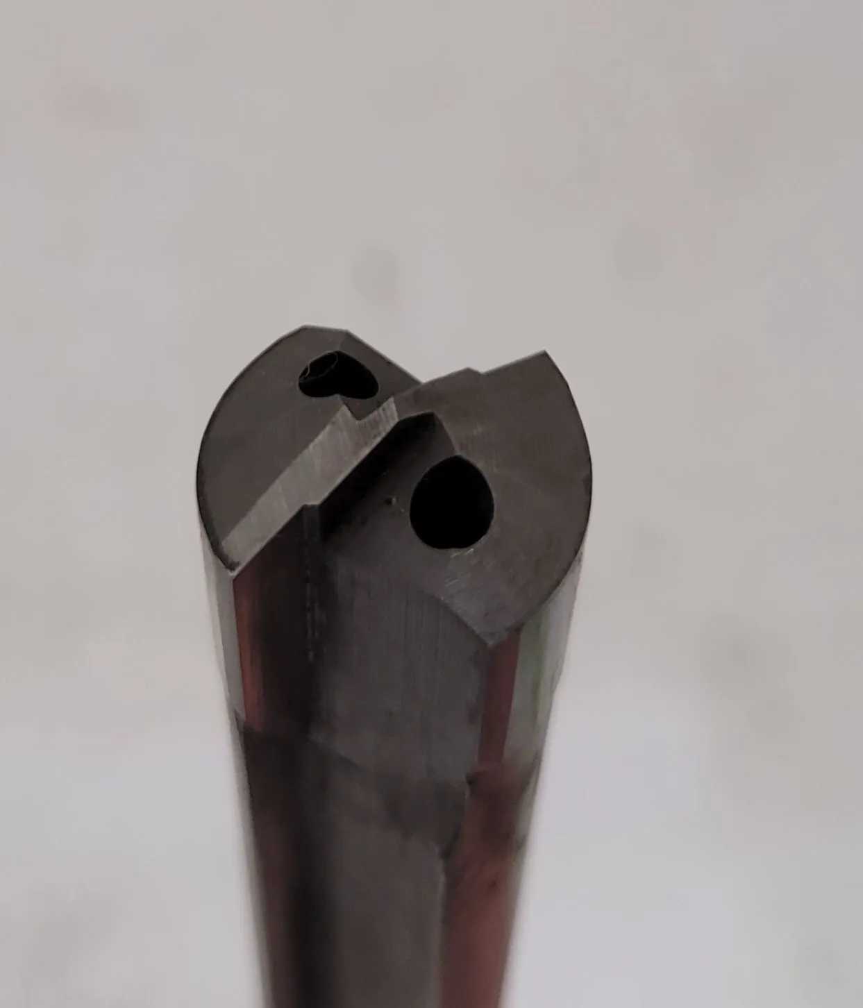 CJT STRAIGHT FLUTE DRILL BIT, .65" X 15", 2 STRAIGHT FLUTES, 15” OAL, 1” SHANK, .65” HEAD - MACHINING TOOLING & PARTS