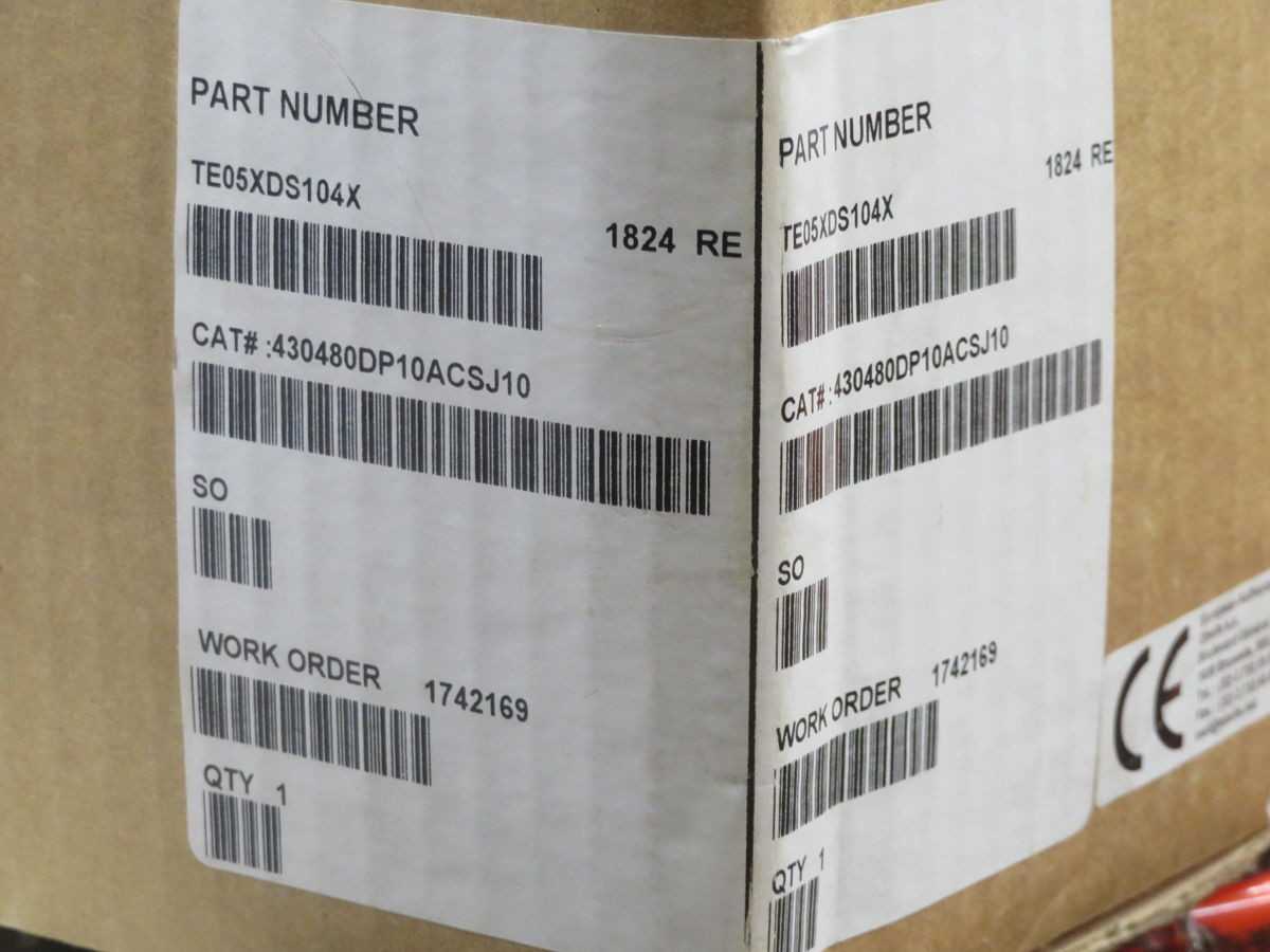 ASCO POWER 430480DP10ACSJ10 TE05XDS104X SURGE SUPPRESSOR T258862 - SURGE SUPPRESSOR