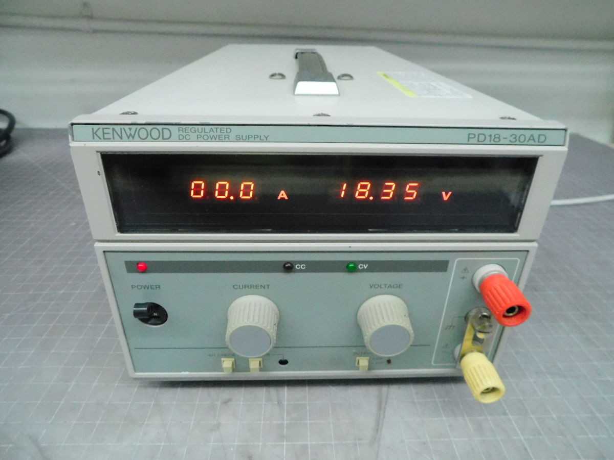 KENWOOD PD18-30AD DC POWER SUPPLY 0-18V/0-30A M6893 - POWER SUPPLIES