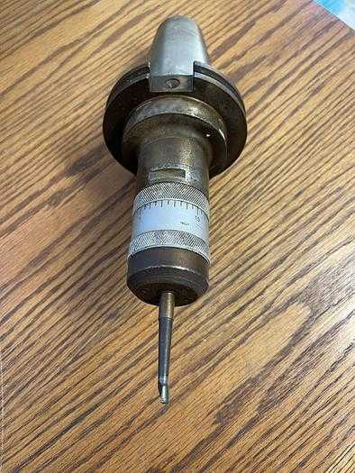 C/O SWISS MADE 44586 CAT 50 TOOL HOLDER WITH 18021 ADJUSTABLE BORING HEAD - TOOL HOLDERS
