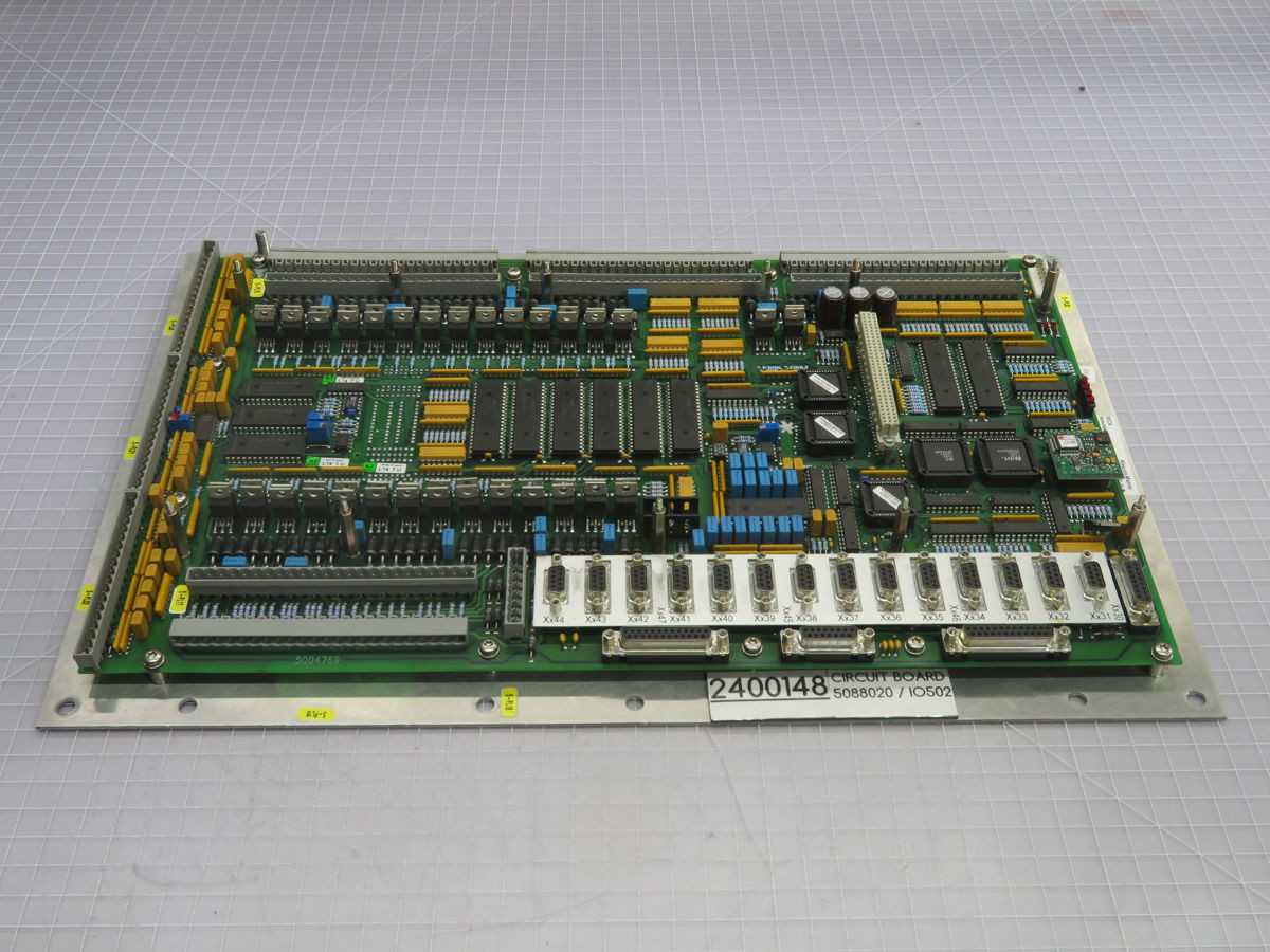 Krauss Maffei 5088260 Industrial Grade I/O Circuit Board Controller T269067 - PCB CIRCUIT BOARDS