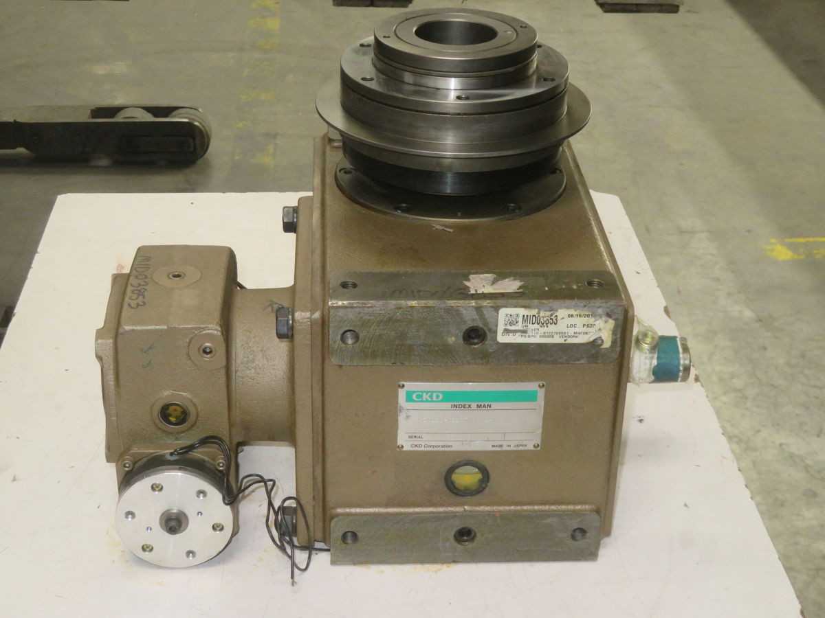 CKD RGIS110-012270S5S1-X004616 ROLLER GEAR CAM UNIT T266592 - GEAR REDUCERS