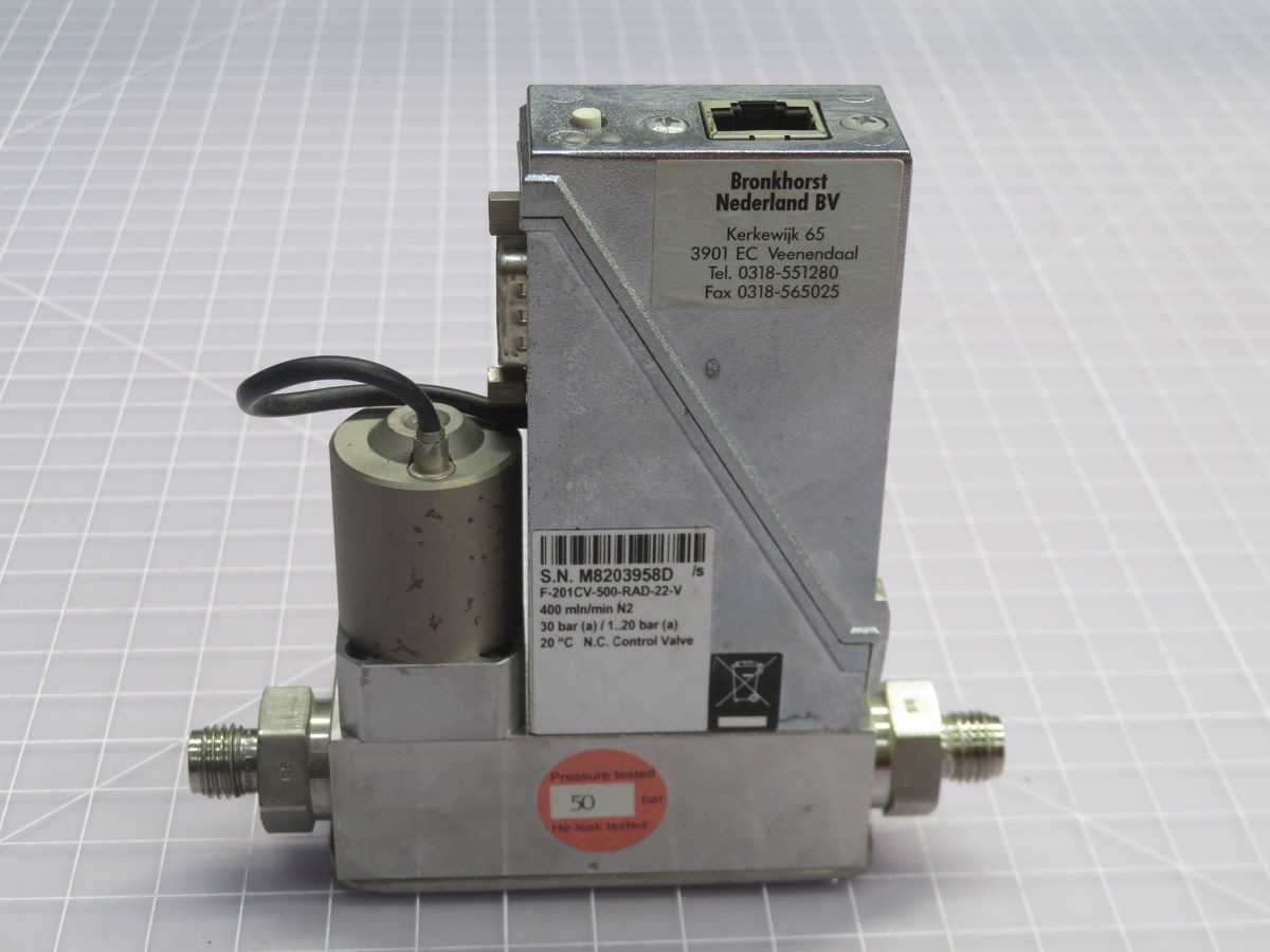 BRONKHORST F-201CV-500-RAD-22-V CONTROL VALVE T264314 - CONTROL VALVE