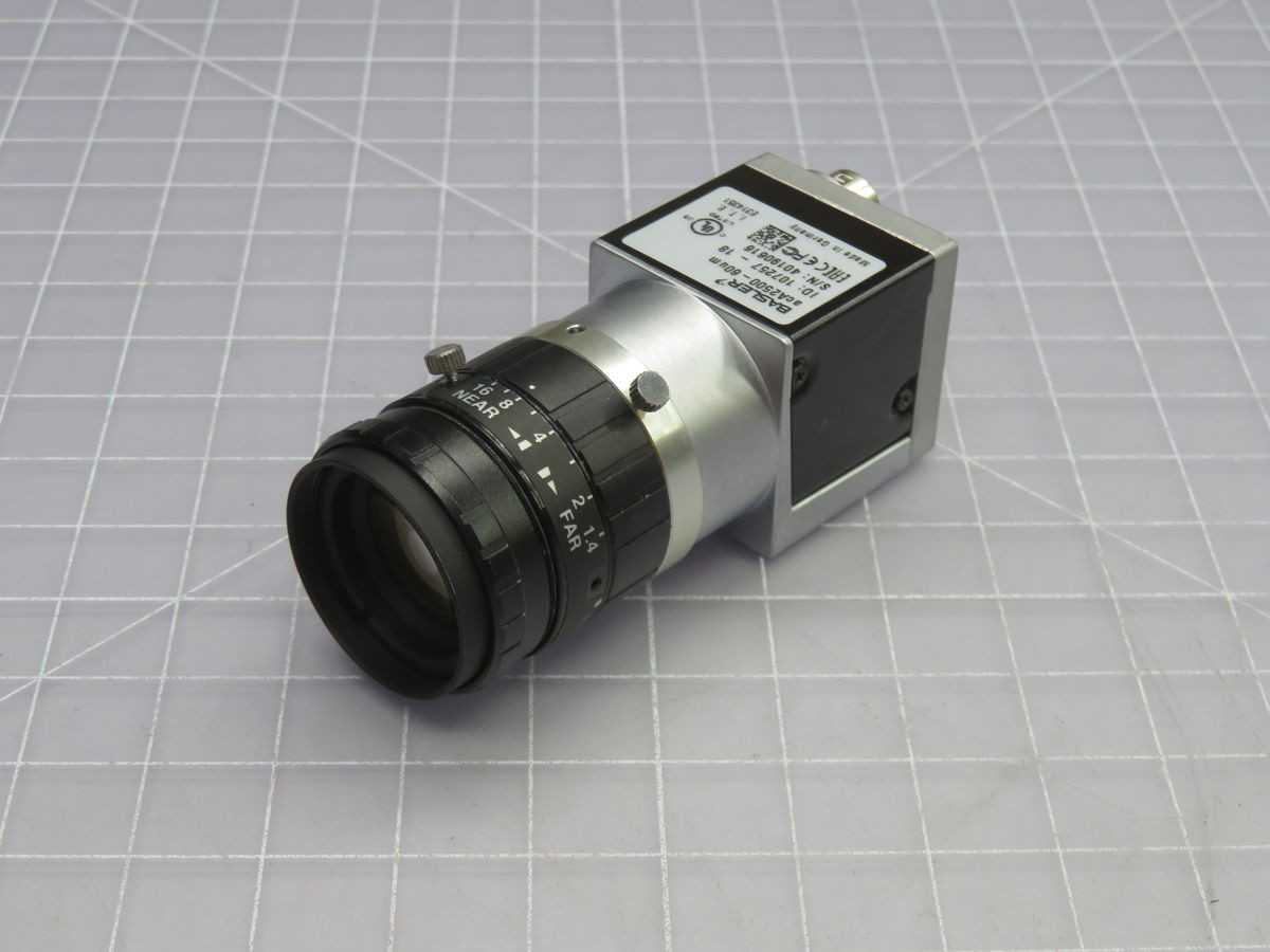 BASLER ACA2500-60 HF25HA-1S MACHINE VISION SYSTEM FUJINON T268083 - SENSORS