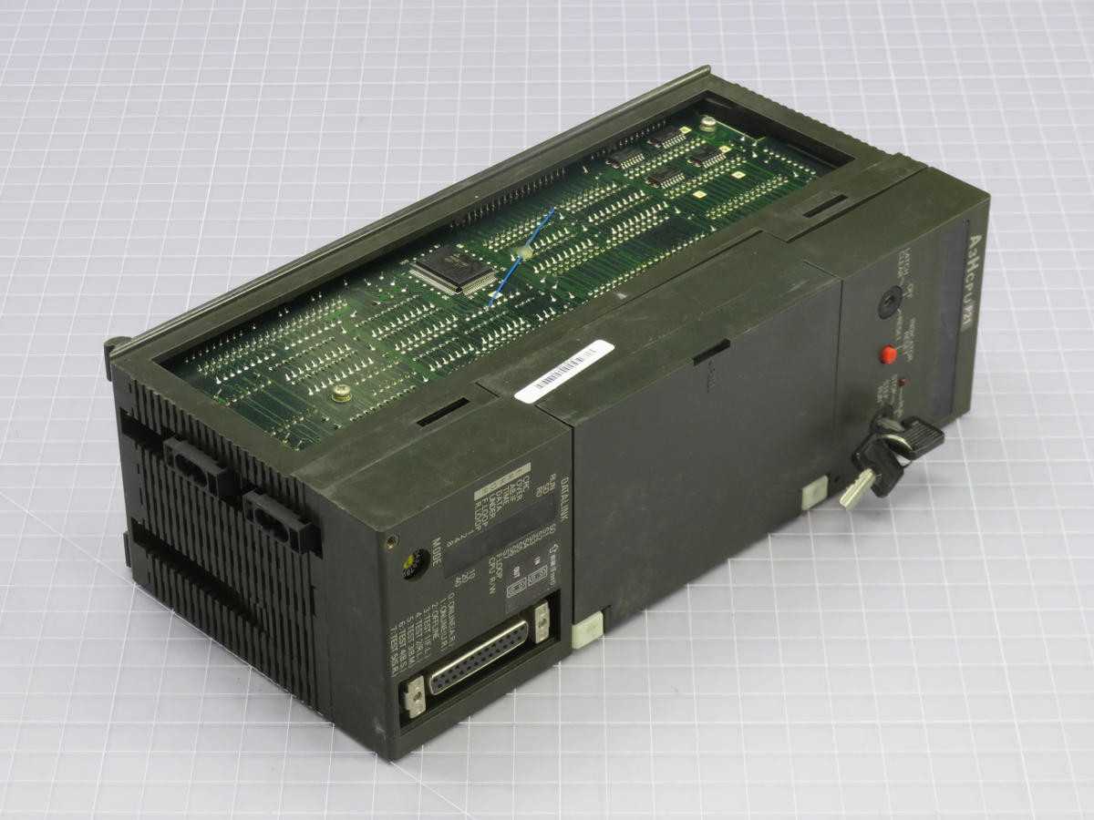MITSUBISHI A3HCPU P21, PLC, 60K ST MEM, 0.2ΜS/I SPD, 4096 I/O PTS, 5V DC/1.1A PWR - PLC MODULES