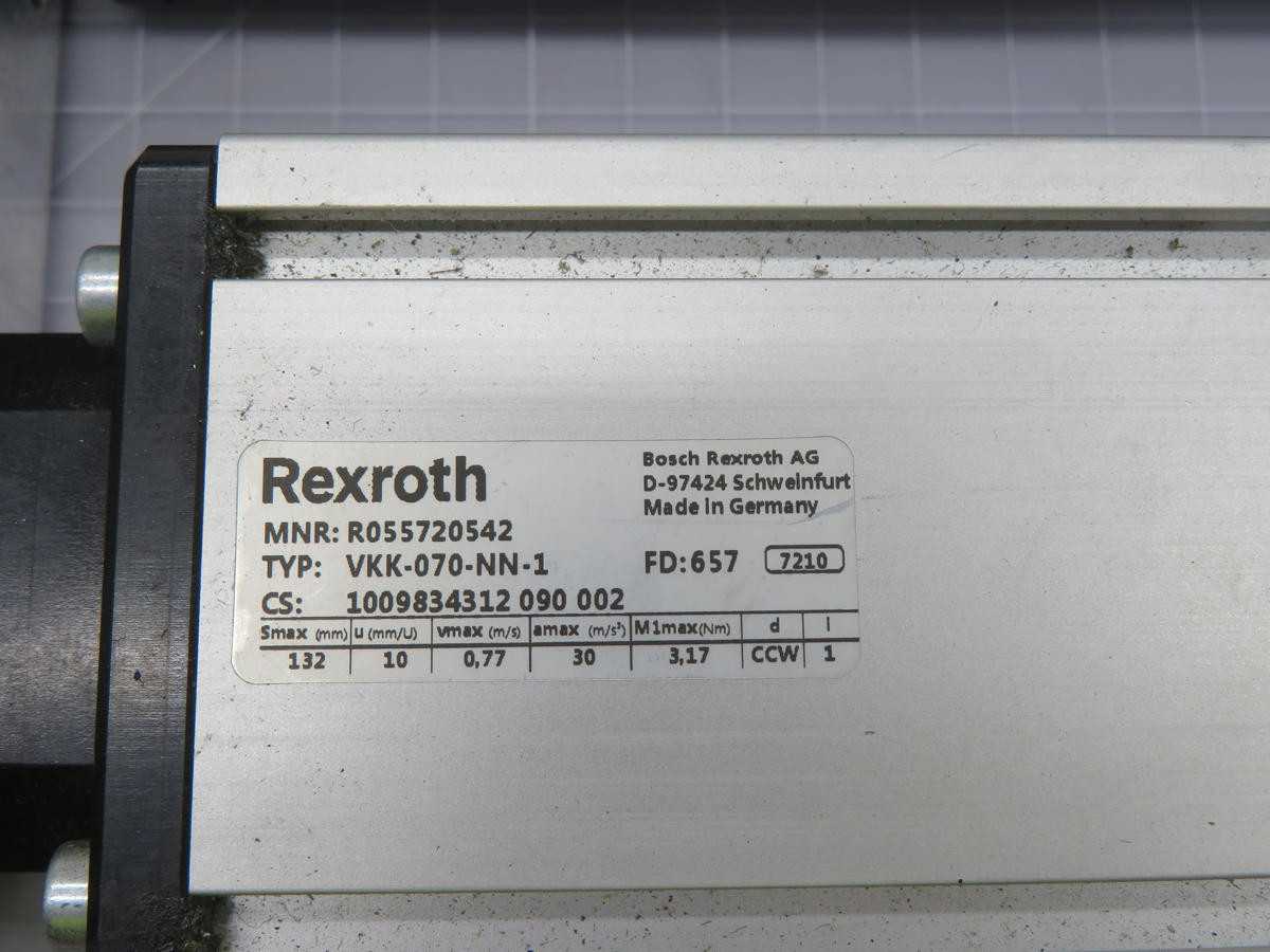 REXROTH MSK030C-0900 SERVO MOTOR, 0.8 NM CONT. TORQUE, 9000 MIN-1 MAX SPEED - SERVO