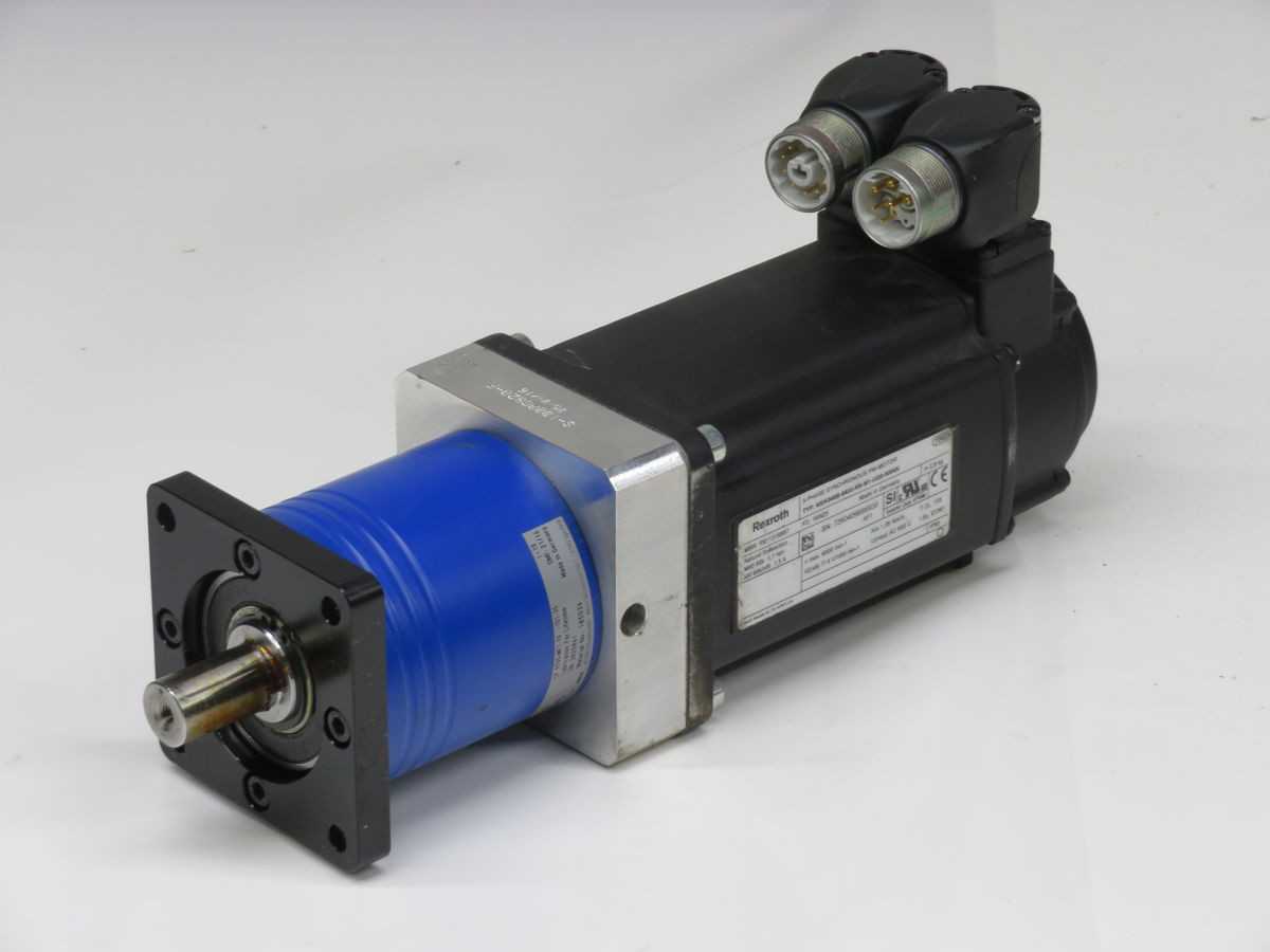 REXROTH R911316887 SERVO MOTORS, 9000 RPM, 1.5 NM PEAK TORQUE, 600 VAC, 40X40 MM FLANGE - SERVO