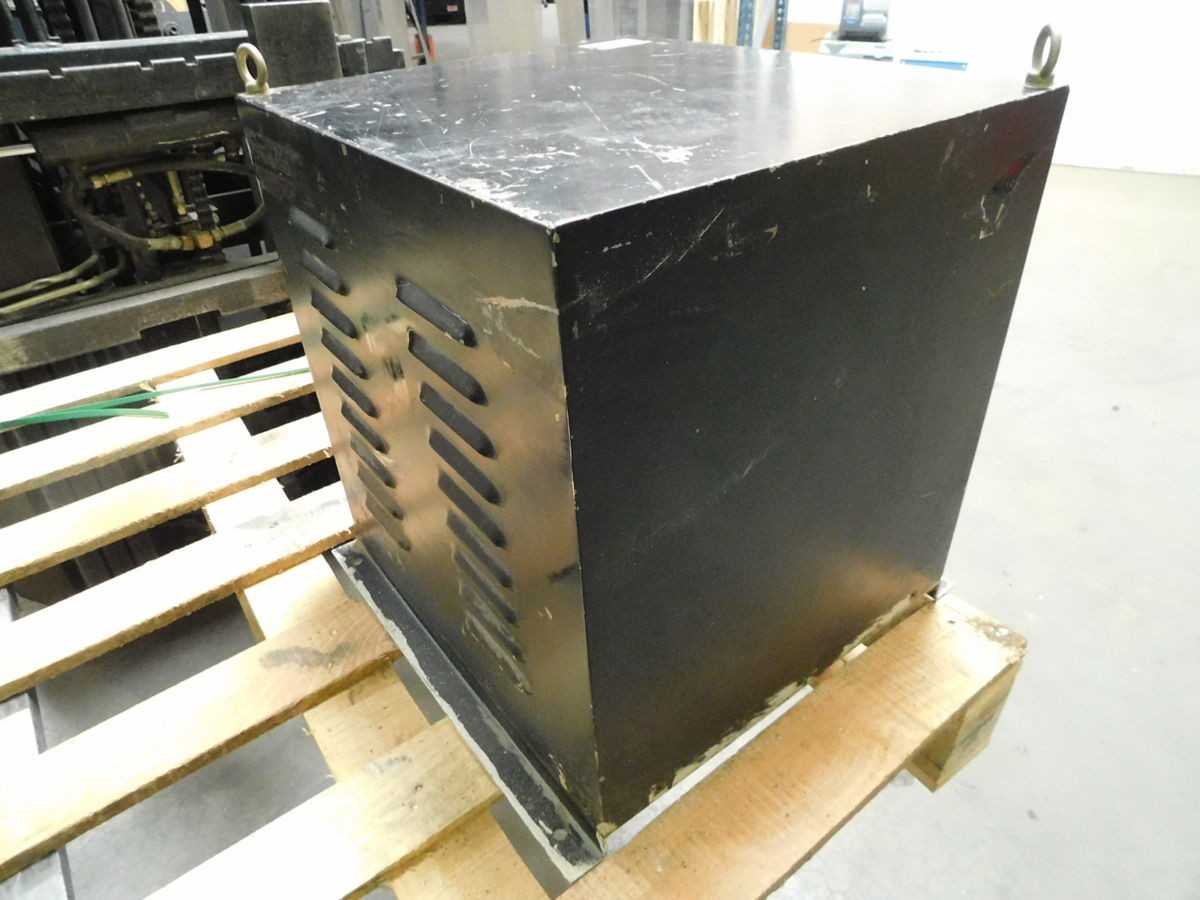 MATSUSHITA TRB115K-OV-G TRANSFORMER PRI.240,SEC.200V, 3PH, 11.5KVA M6650 - POWER TRANSFORMERS