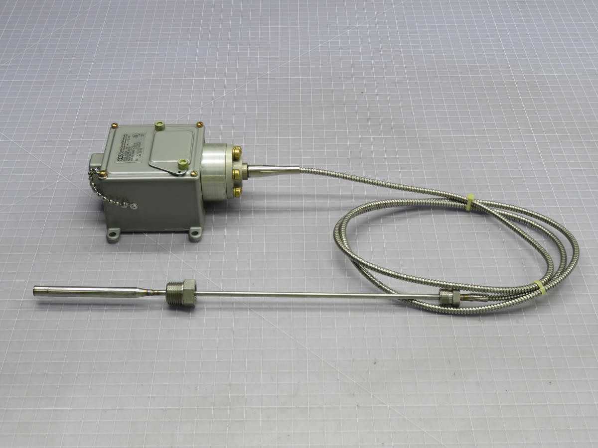 CCS 604TU3 TEMP SWITCH, SET POINT -17.8-65.6C, 93C MAX PROCESS, 34.5 BAR PROOF, SPDT 11A, NEMA 4/13 - TEMPERATURE CONTROL COMPONENTS