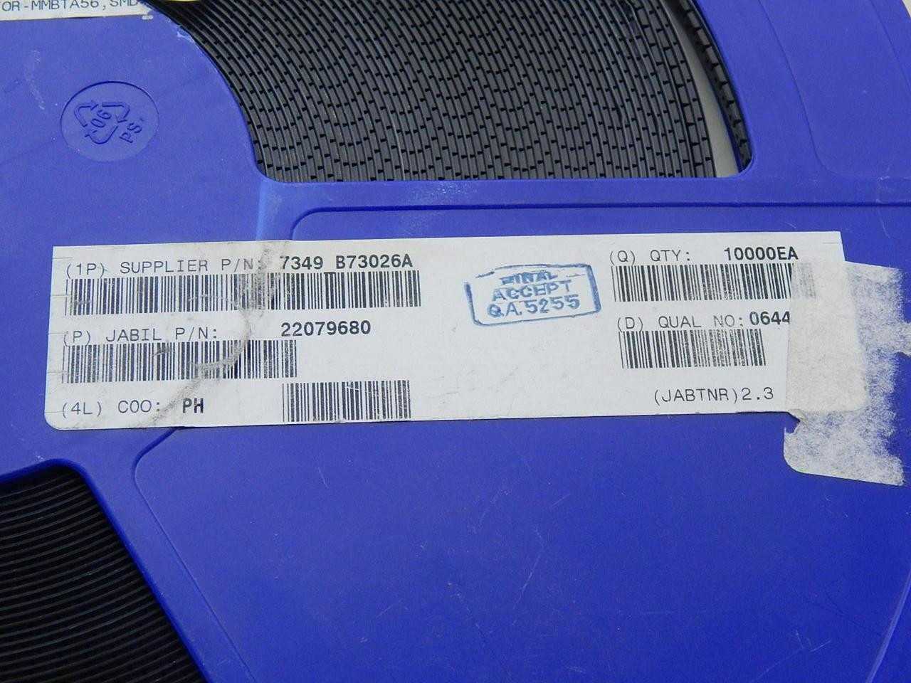 LOT OF 7000 FAIRCHILD SEMICONDUCTOR 22079680 890410232+001+001 7349_B73026A SEMICONDUCTORS - ELECTRONIC COMPONENTS