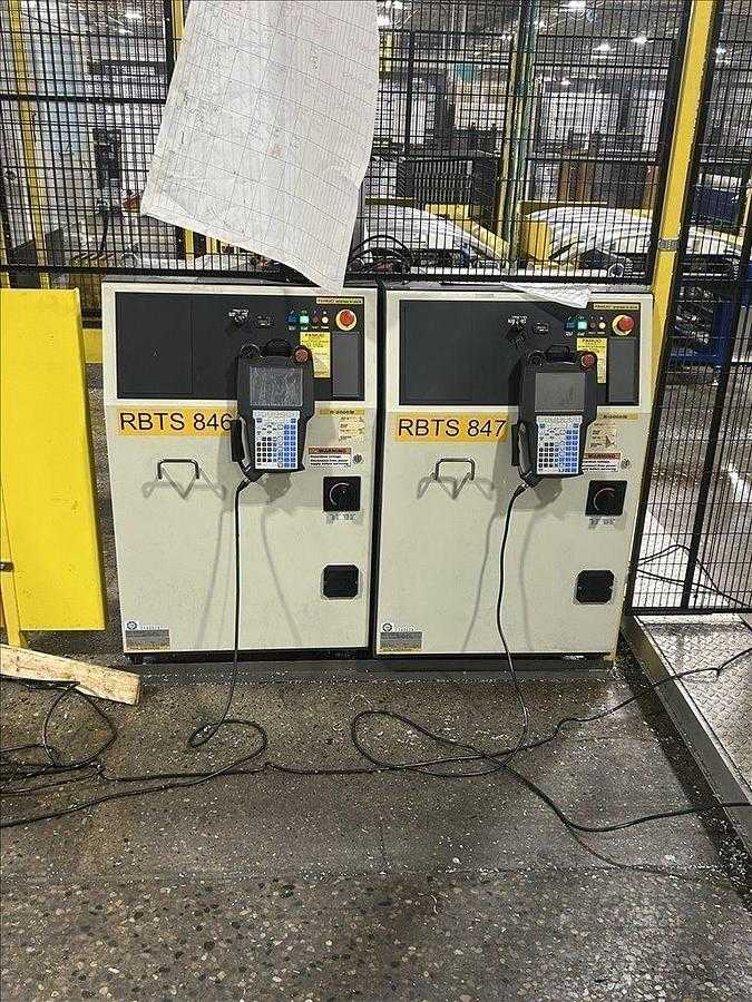 2022 FANUC R-2000iB/220U Gantry Robot Cell, 220kg Payload, 2470mm Reach, R-30iB Controller - ARTICULATED ROBOTS
