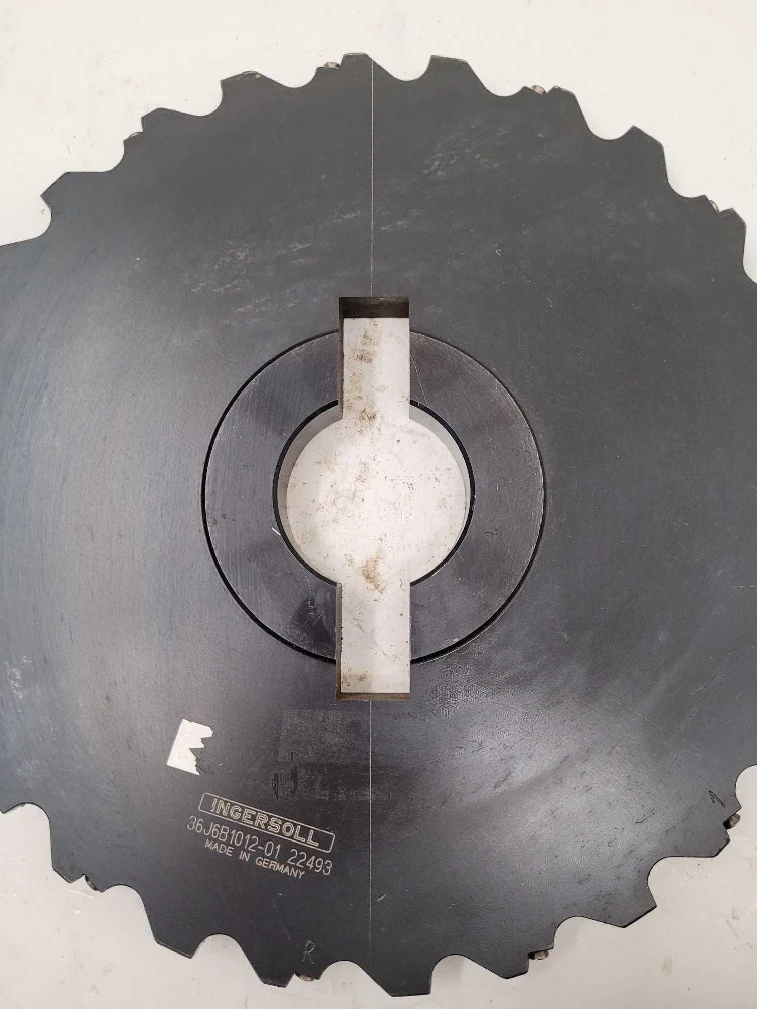 INGERSOLL 10" INDEXABLE SLOT MILLING CUTTER 2" ARBOR - MODEL: 36J6B1012-01 - MACHINE TOOLING